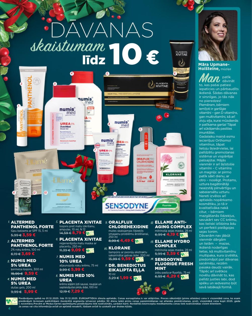 euroaptieka - EUROAPTIEKA (01.12.2025 - 31.12.2025) - page: 4