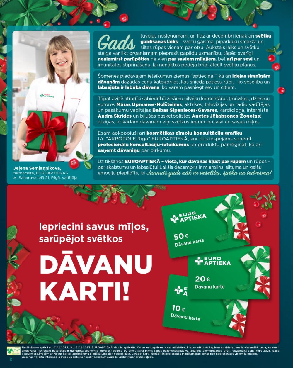 euroaptieka - EUROAPTIEKA (01.12.2025 - 31.12.2025) - page: 2