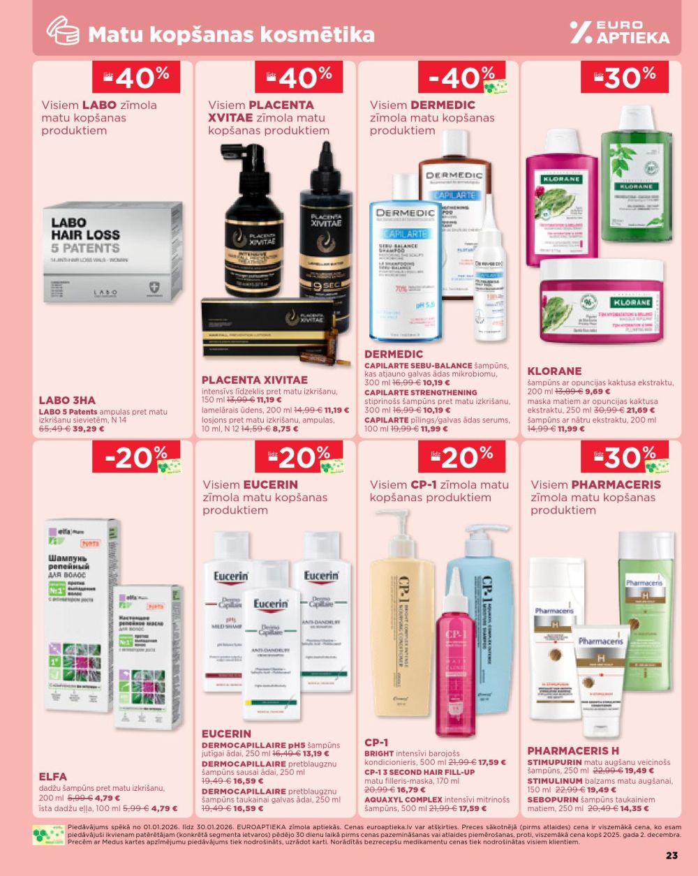 euroaptieka - EUROAPTIEKA (01.01.2026 - 31.01.2026) - page: 23