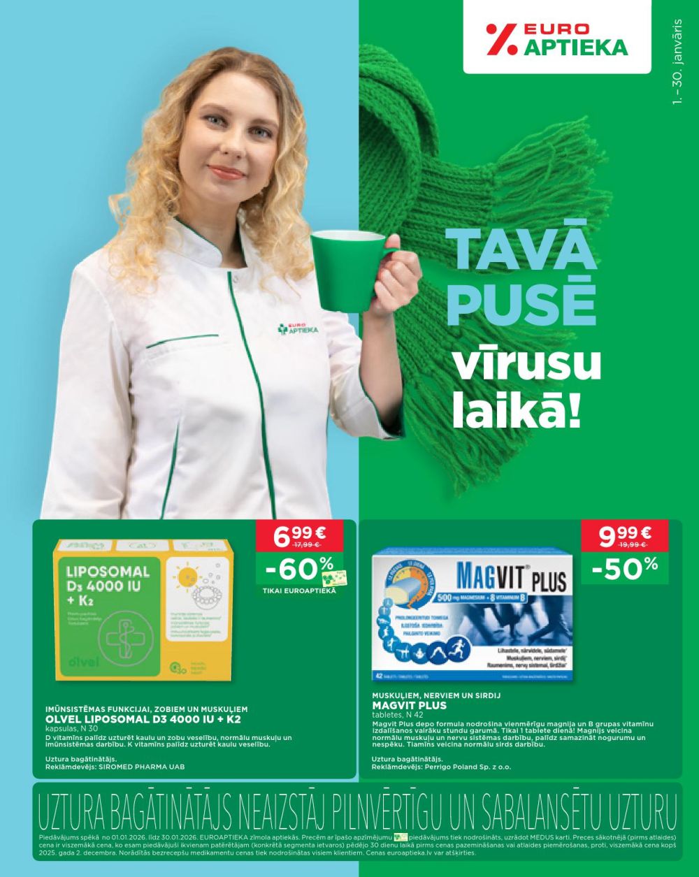 euroaptieka - EUROAPTIEKA (01.01.2026 - 31.01.2026)