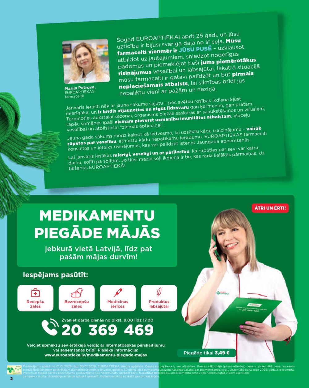 euroaptieka - EUROAPTIEKA (01.01.2026 - 31.01.2026) - page: 2