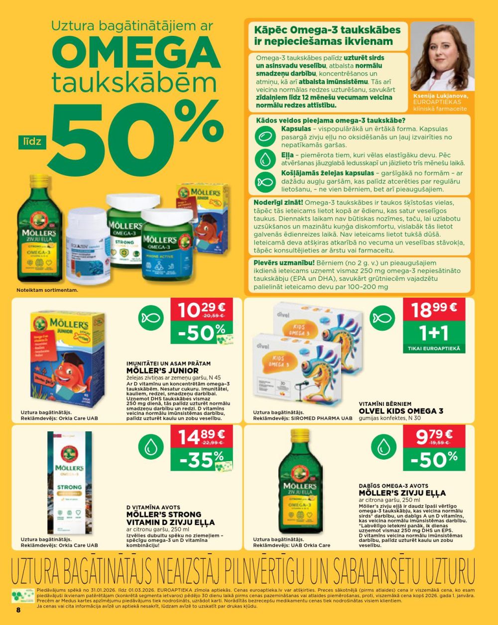 euroaptieka - EUROAPTIEKA (31.01.2026 - 01.03.2026) - page: 8
