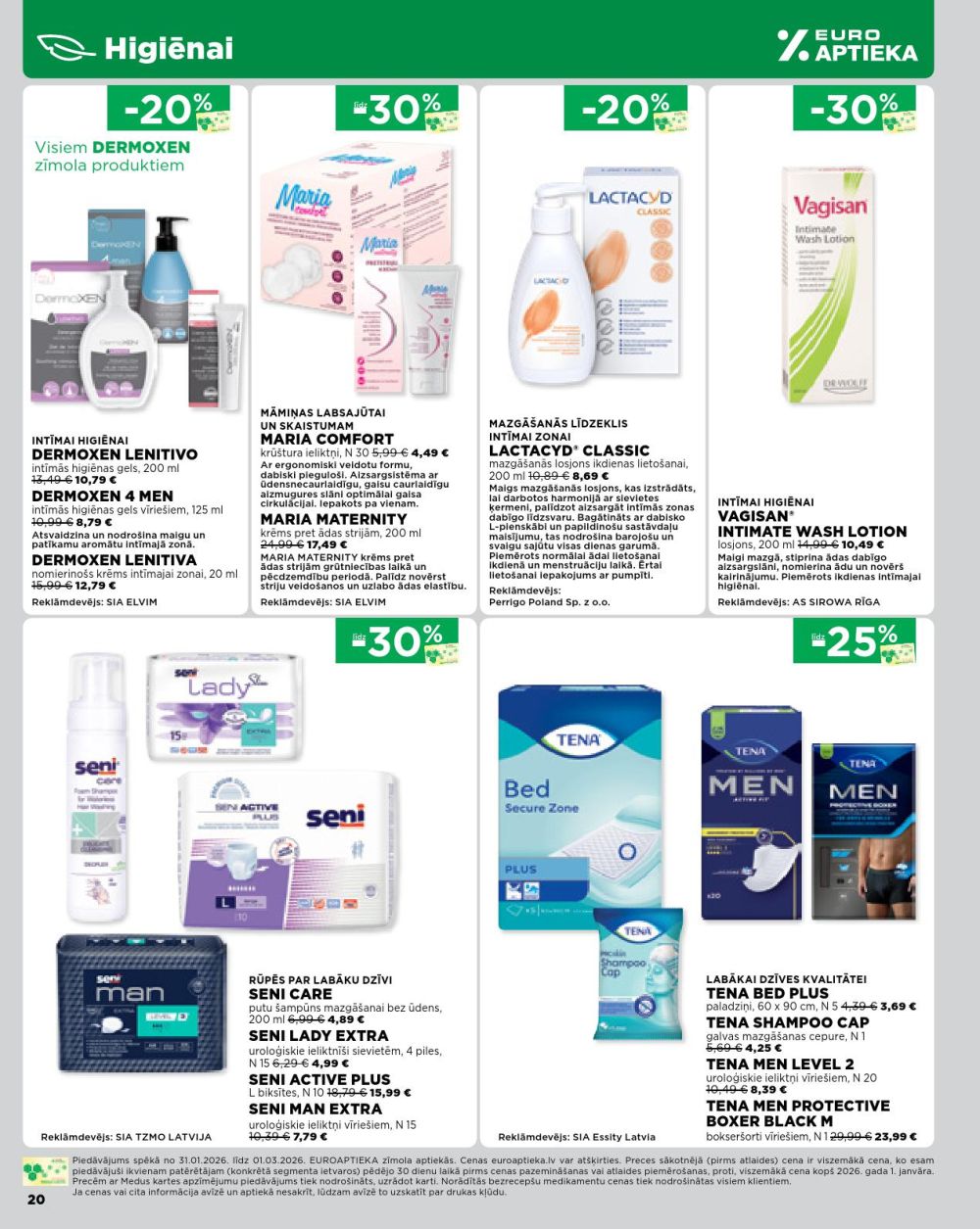 euroaptieka - EUROAPTIEKA (31.01.2026 - 01.03.2026) - page: 20