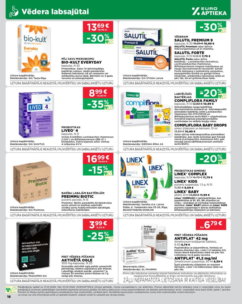 euroaptieka - EUROAPTIEKA (31.01.2026 - 01.03.2026) - page: 16