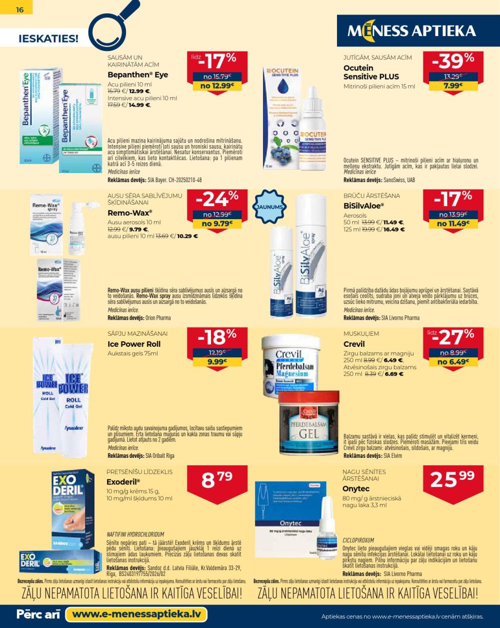 meness-aptieka - MĒNESS APTIEKA (01.08.2025 - 31.08.2025) - page: 16