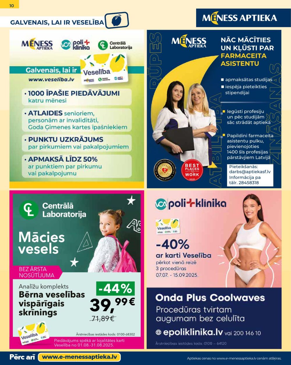 meness-aptieka - MĒNESS APTIEKA (01.08.2025 - 31.08.2025) - page: 10