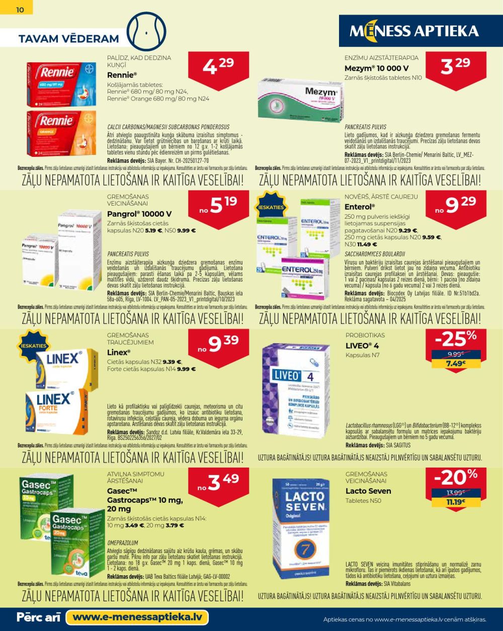 meness-aptieka - MĒNESS APTIEKA (01.09.2025 - 30.09.2025) - page: 10