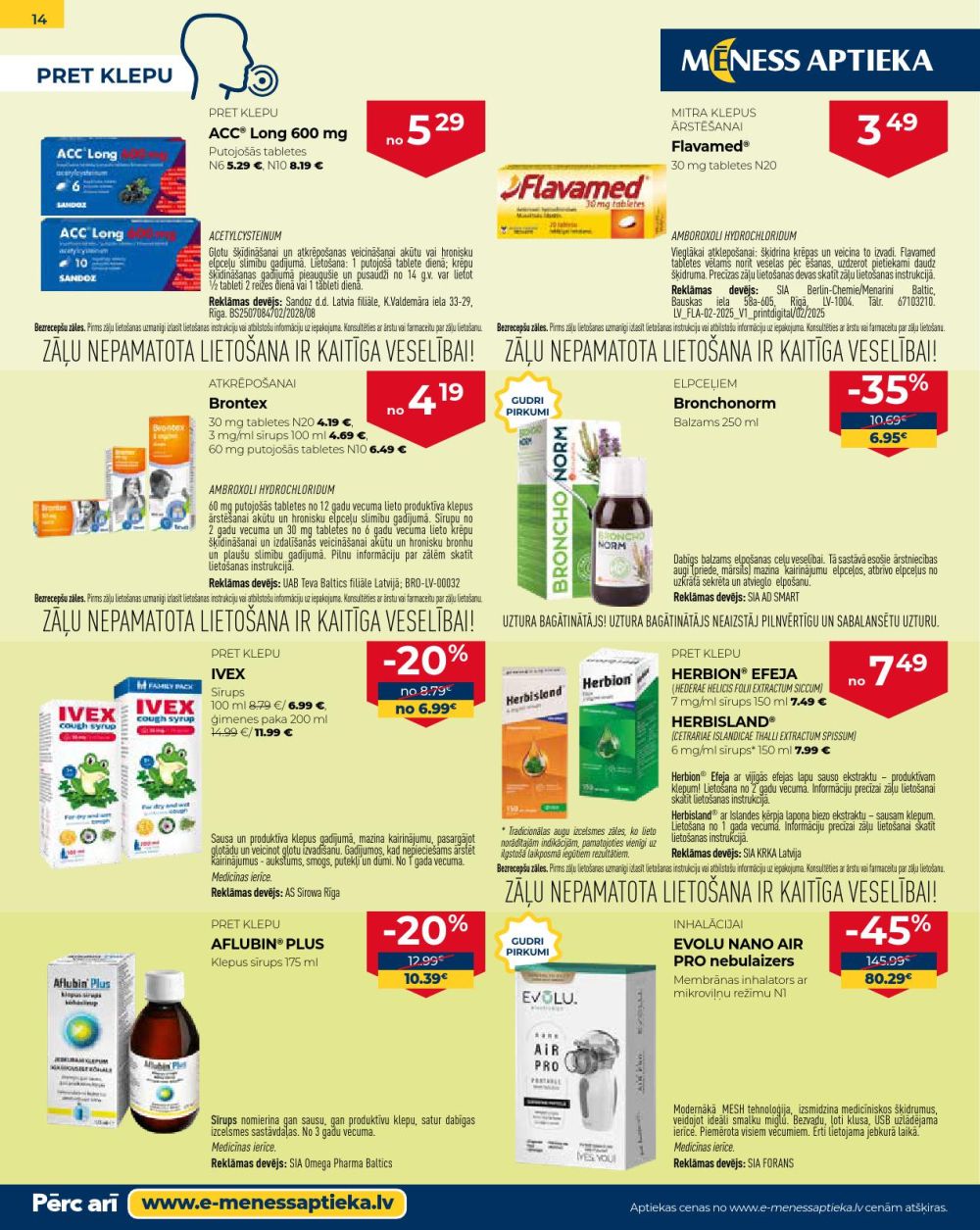 meness-aptieka - MĒNESS APTIEKA (01.09.2025 - 30.09.2025) - page: 14