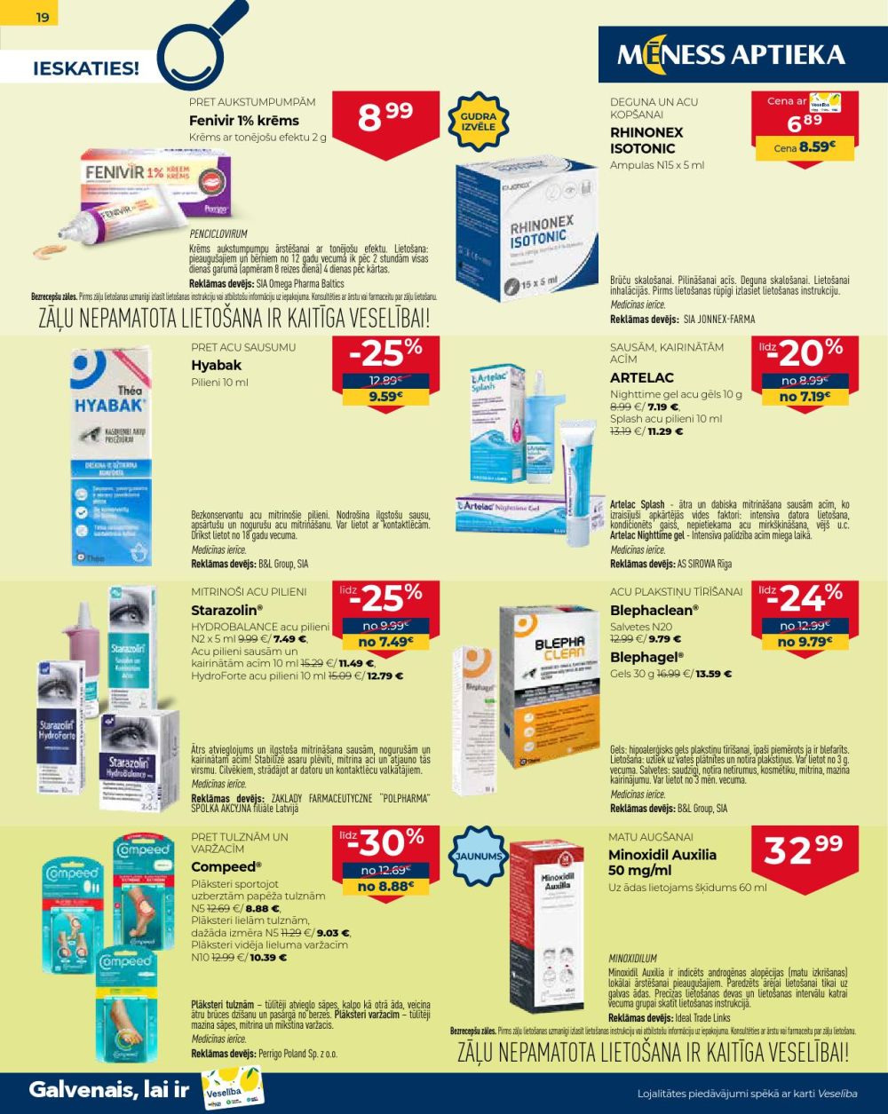 meness-aptieka - MĒNESS APTIEKA (01.09.2025 - 30.09.2025) - page: 19