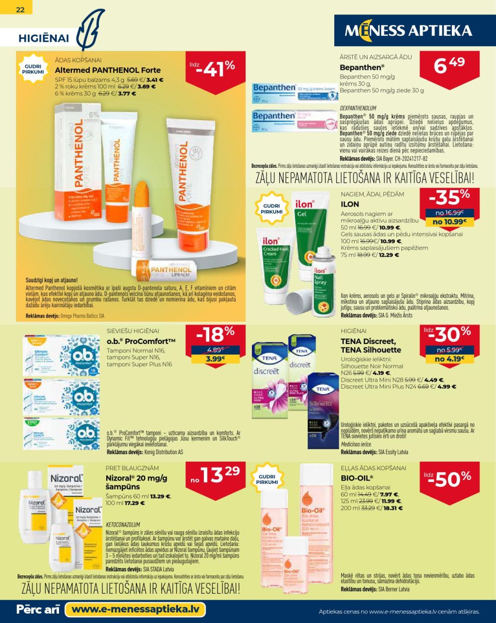 meness-aptieka - MĒNESS APTIEKA (01.09.2025 - 30.09.2025) - page: 22