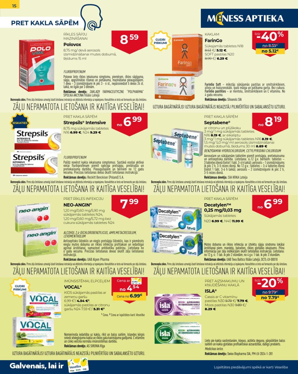 meness-aptieka - MĒNESS APTIEKA (01.09.2025 - 30.09.2025) - page: 15
