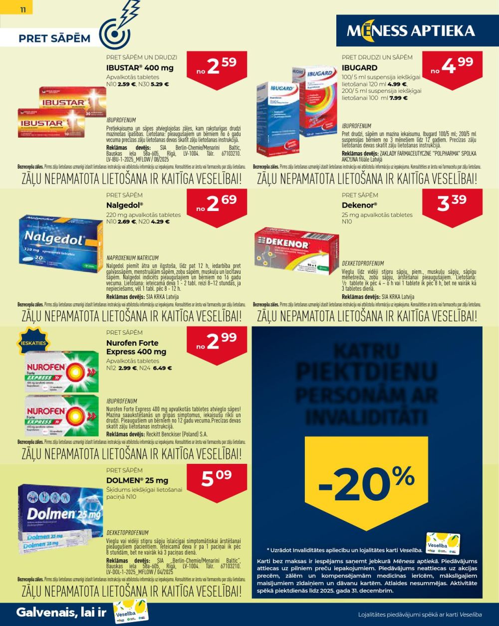 meness-aptieka - MĒNESS APTIEKA (01.09.2025 - 30.09.2025) - page: 11
