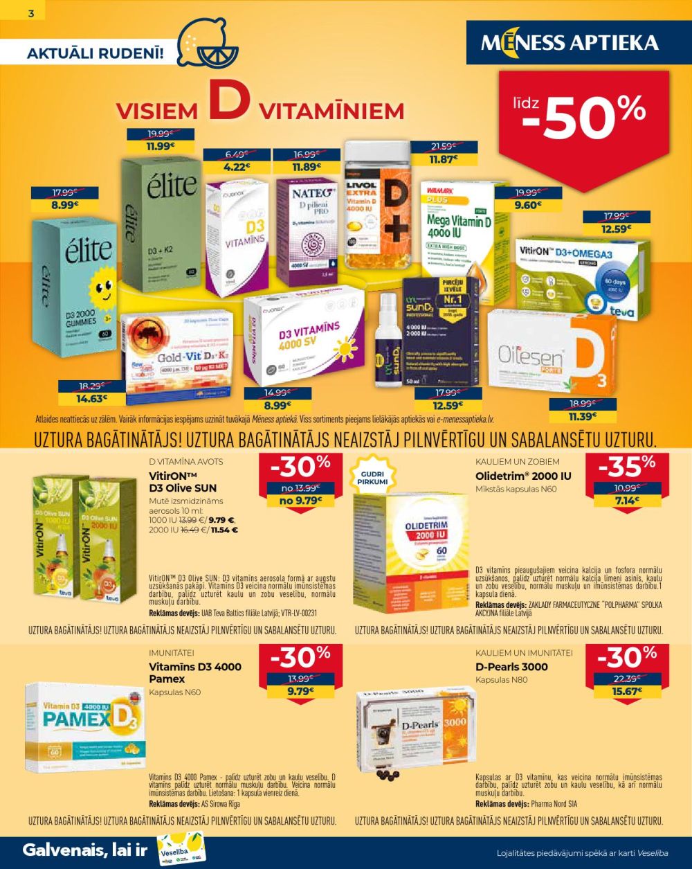 meness-aptieka - MĒNESS APTIEKA (01.10.2025 - 31.10.2025) - page: 3