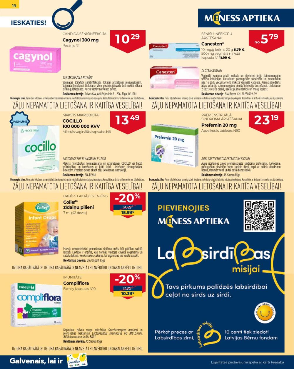 meness-aptieka - MĒNESS APTIEKA (01.10.2025 - 31.10.2025) - page: 19