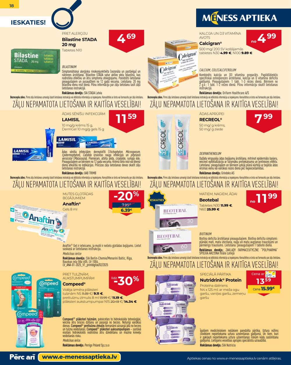 meness-aptieka - MĒNESS APTIEKA (01.10.2025 - 31.10.2025) - page: 18