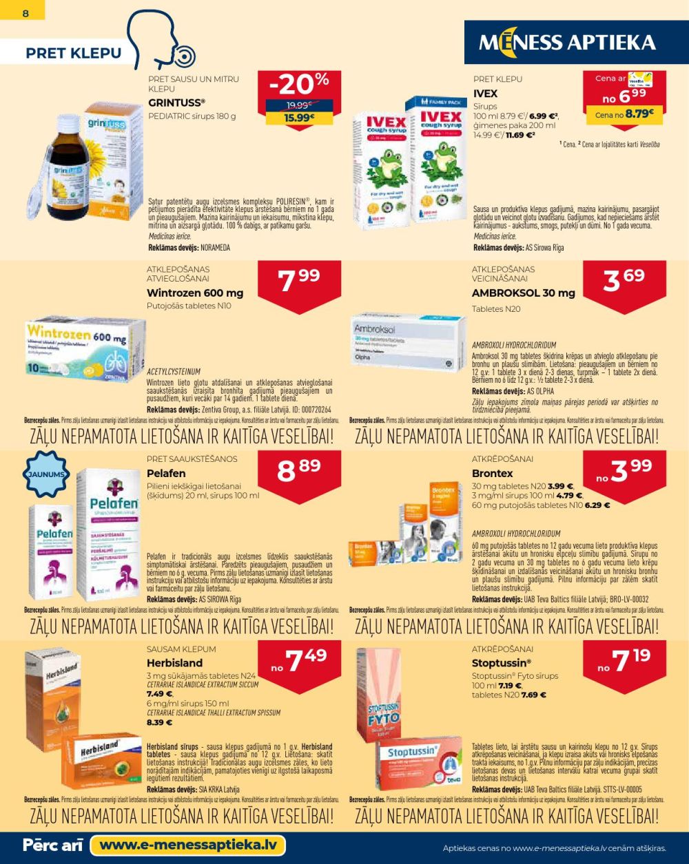 meness-aptieka - MĒNESS APTIEKA (01.10.2025 - 31.10.2025) - page: 8