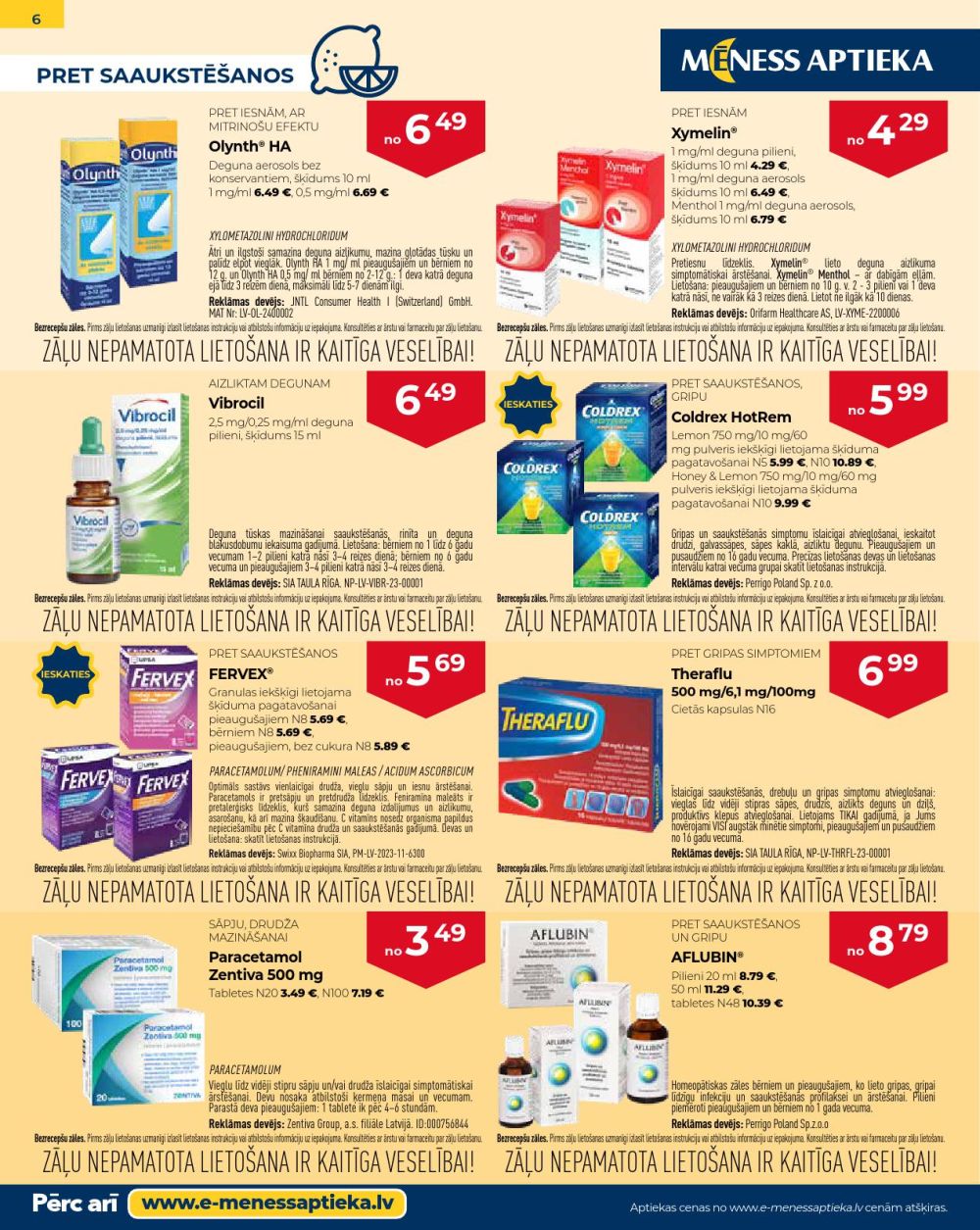 meness-aptieka - MĒNESS APTIEKA (01.10.2025 - 31.10.2025) - page: 6