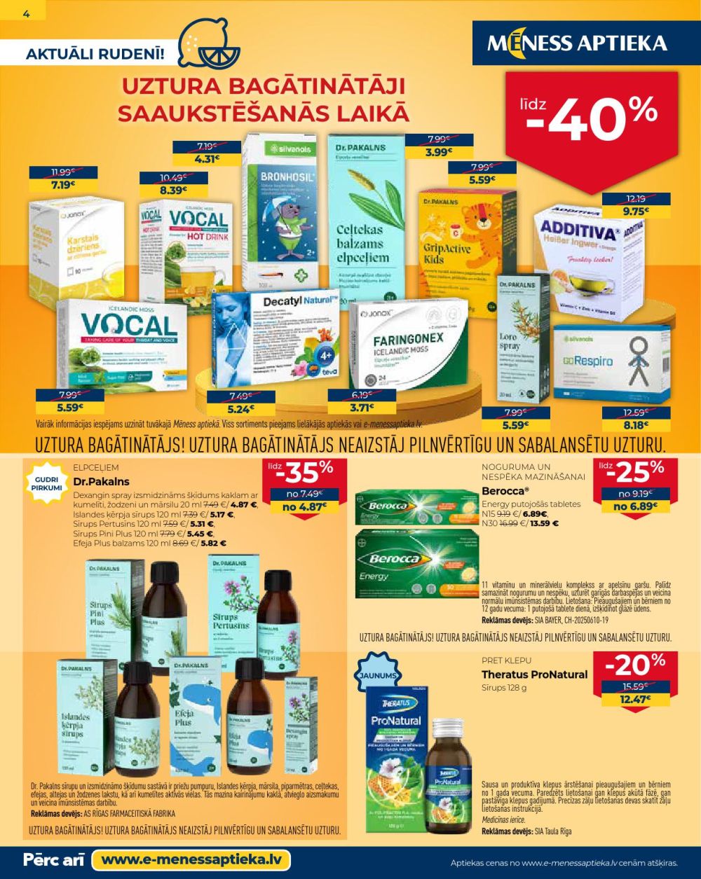 meness-aptieka - MĒNESS APTIEKA (01.10.2025 - 31.10.2025) - page: 4
