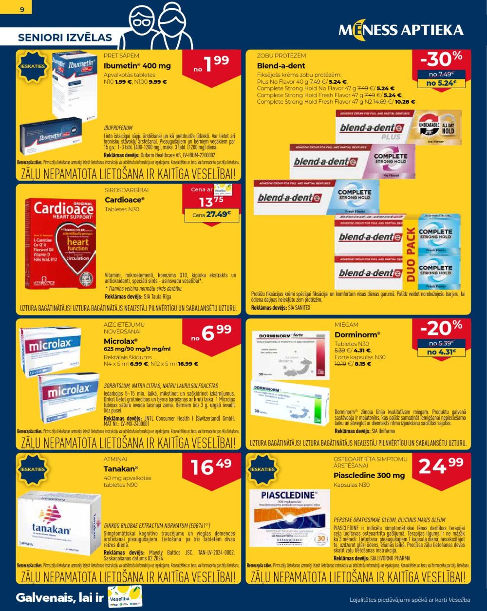 meness-aptieka - MĒNESS APTIEKA (01.12.2025 - 31.12.2025) - page: 9