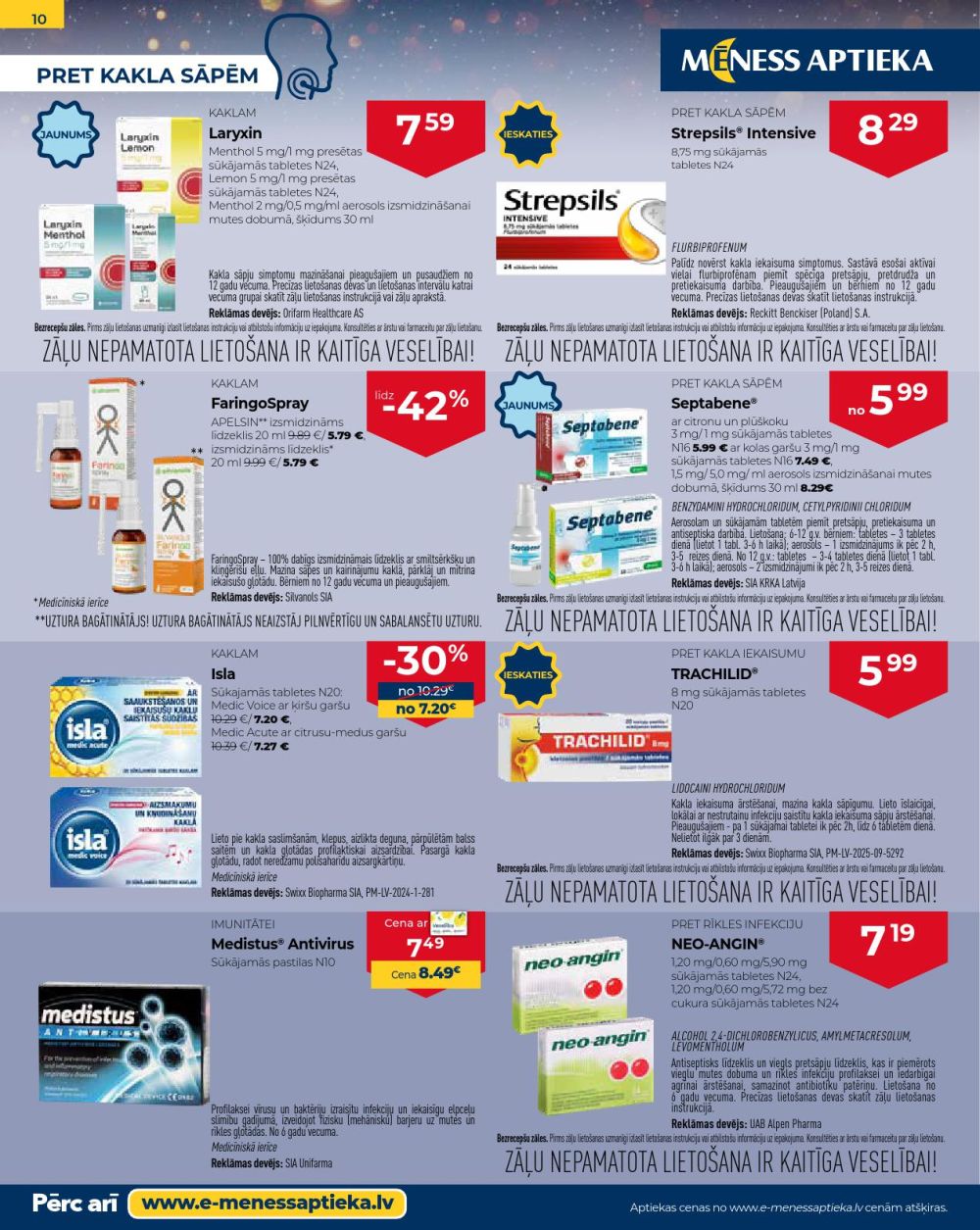 meness-aptieka - MĒNESS APTIEKA (01.12.2025 - 31.12.2025) - page: 10