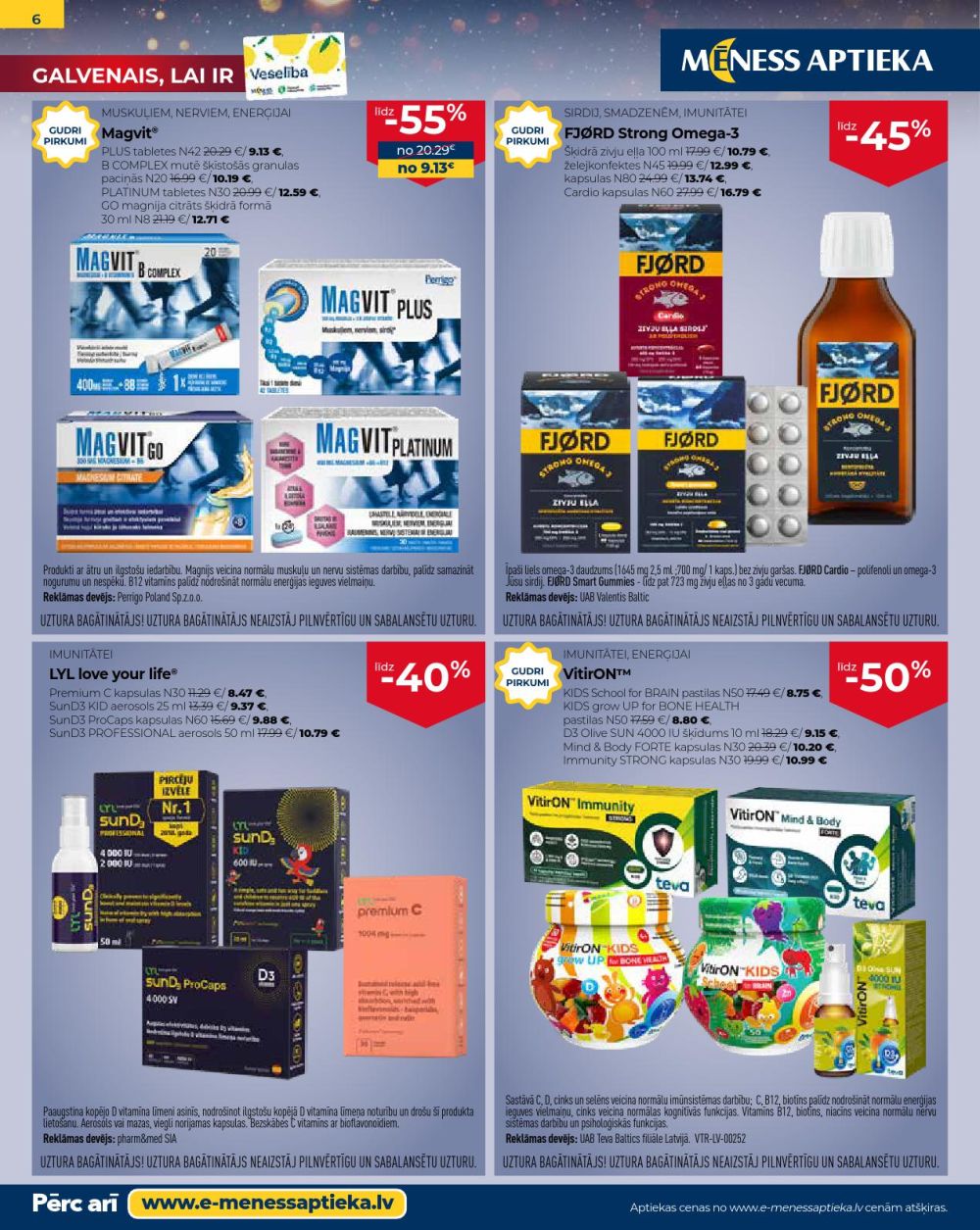 meness-aptieka - MĒNESS APTIEKA (01.12.2025 - 31.12.2025) - page: 6