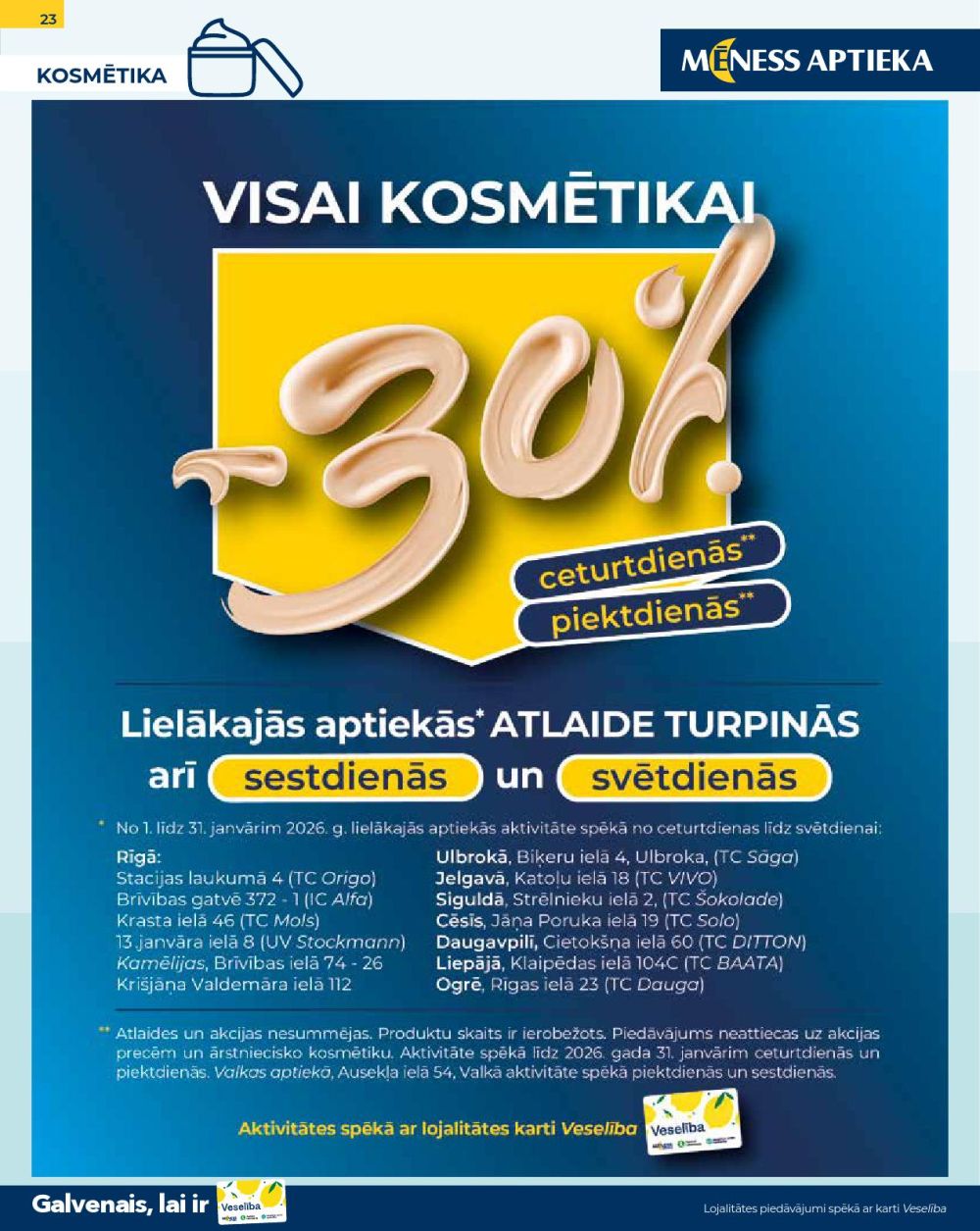 meness-aptieka - MĒNESS APTIEKA (01.01.2026 - 31.01.2026) - page: 23