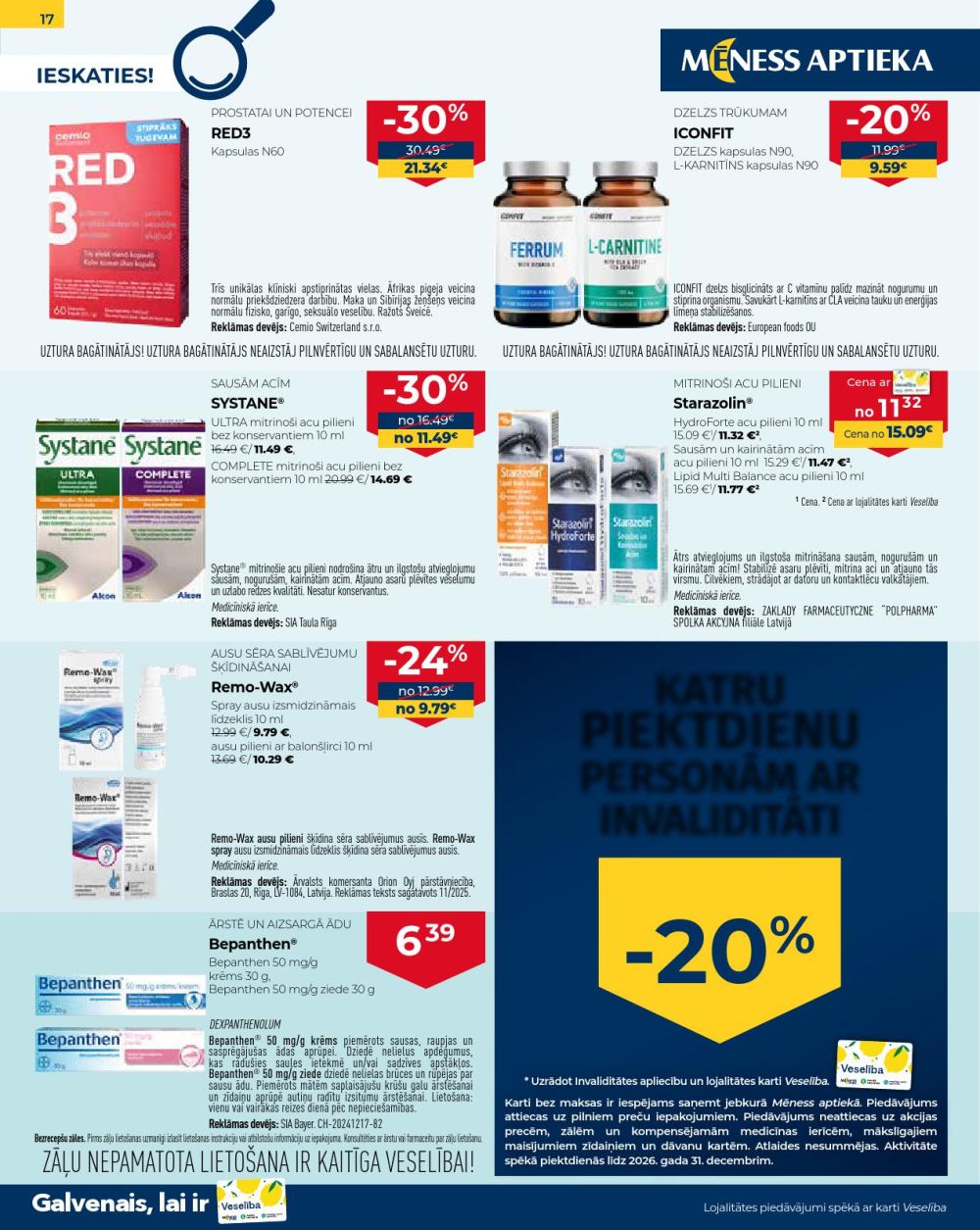 meness-aptieka - MĒNESS APTIEKA (01.01.2026 - 31.01.2026) - page: 17