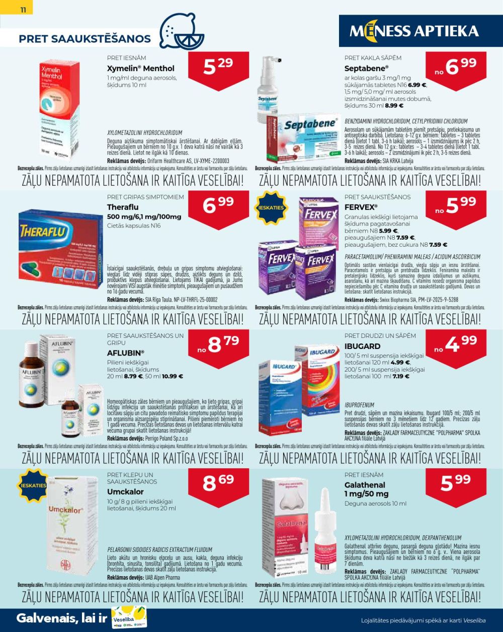 meness-aptieka - MĒNESS APTIEKA (01.01.2026 - 31.01.2026) - page: 11