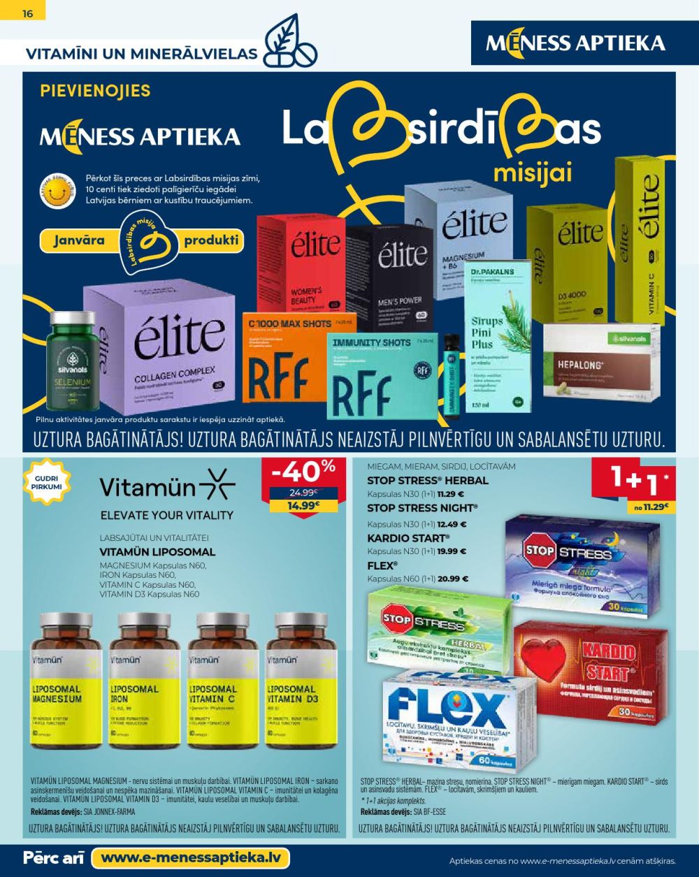 meness-aptieka - MĒNESS APTIEKA (01.01.2026 - 31.01.2026) - page: 16