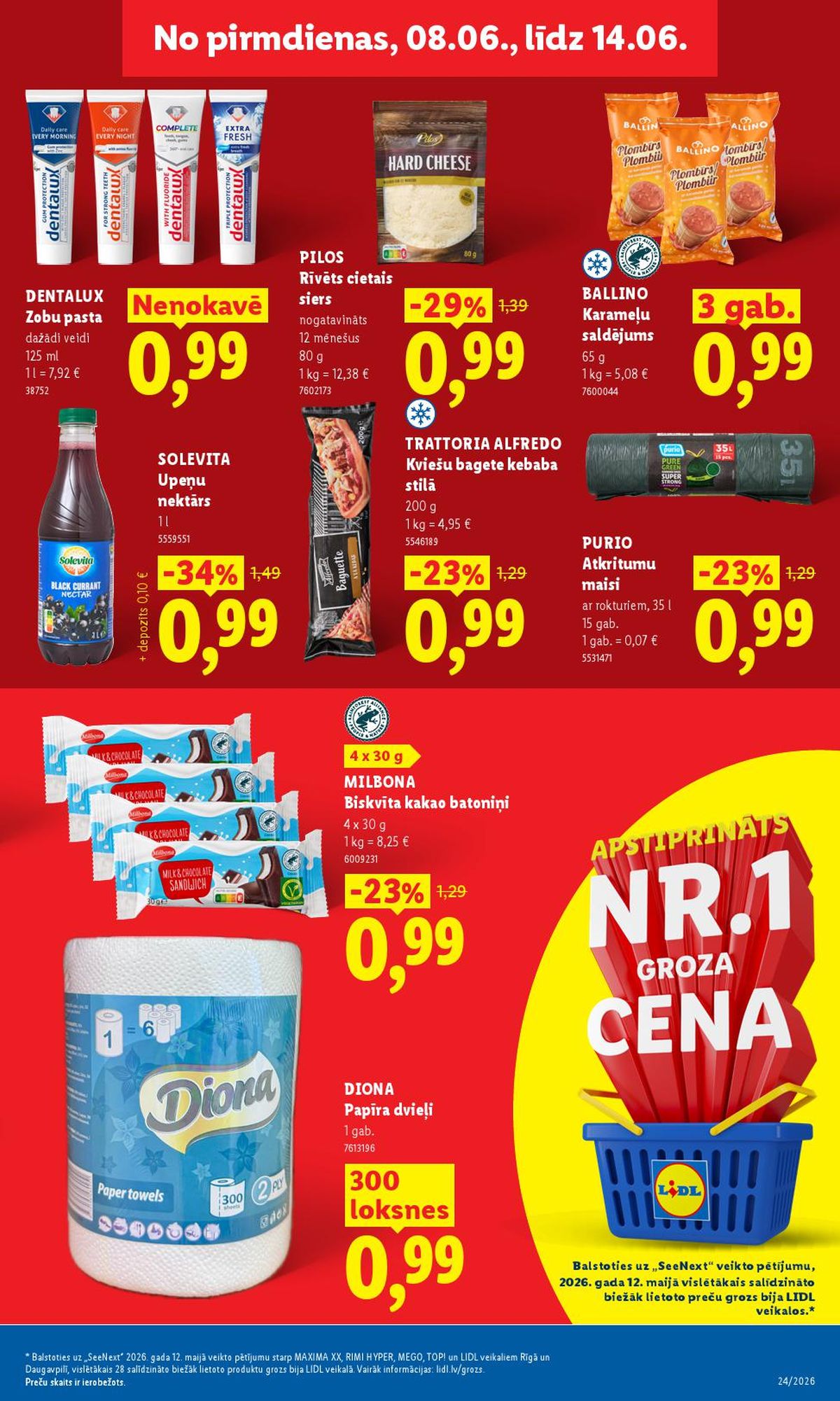 lidl - LIDL - Aktuālais akciju buklets (08.06.2026 - 14.06.2026) - page: 10