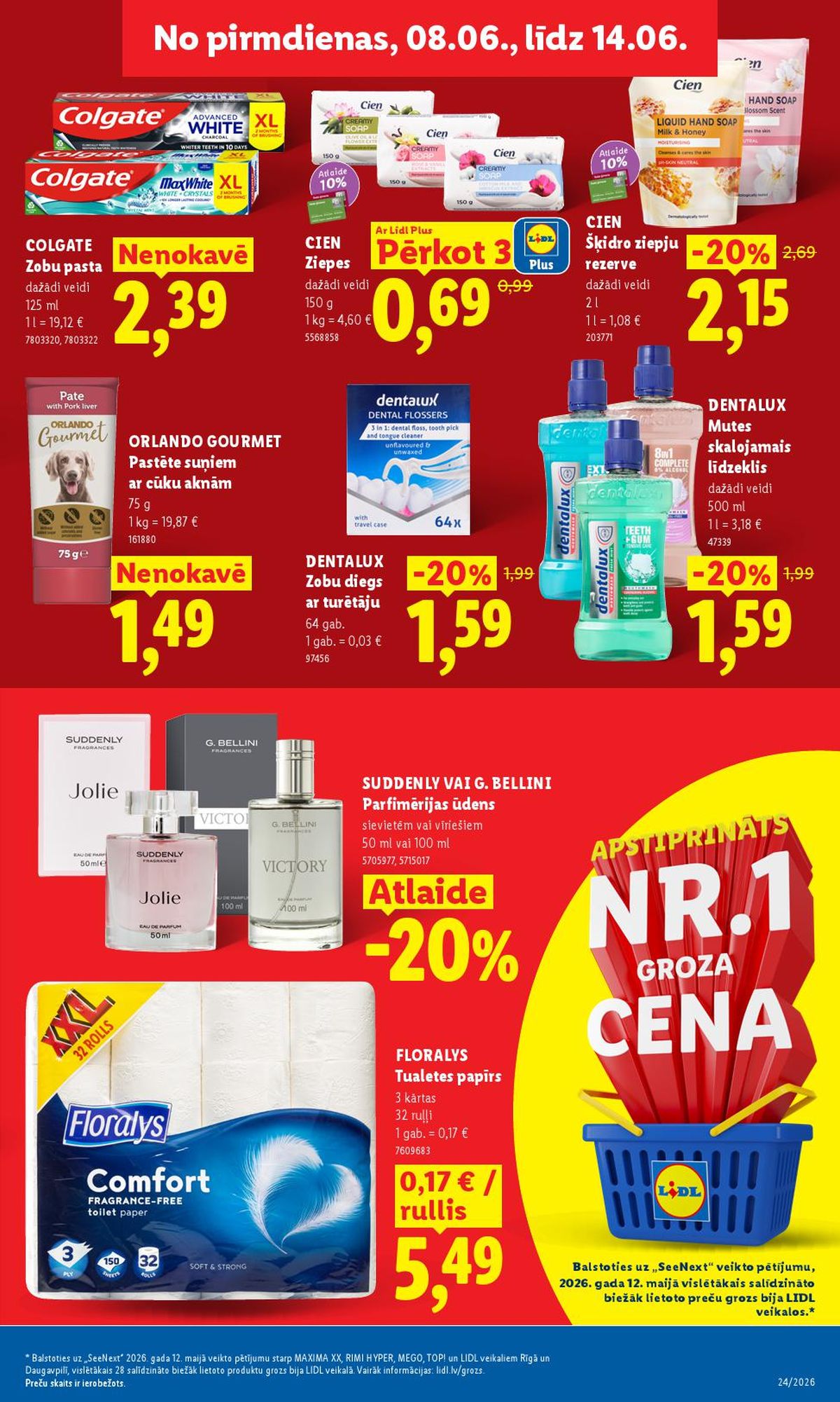 lidl - LIDL - Aktuālais akciju buklets (08.06.2026 - 14.06.2026) - page: 12
