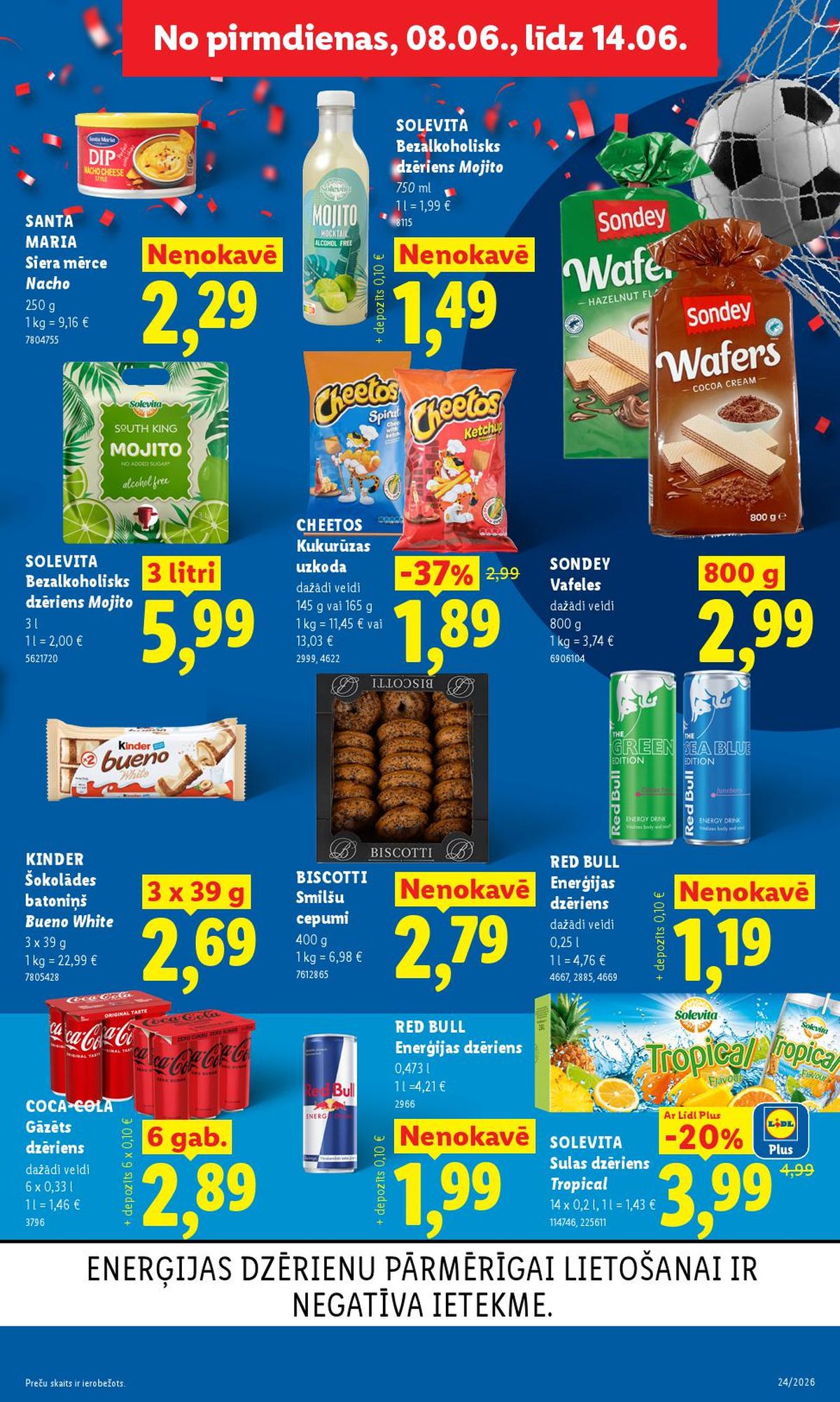 lidl - LIDL - Aktuālais akciju buklets (08.06.2026 - 14.06.2026) - page: 9