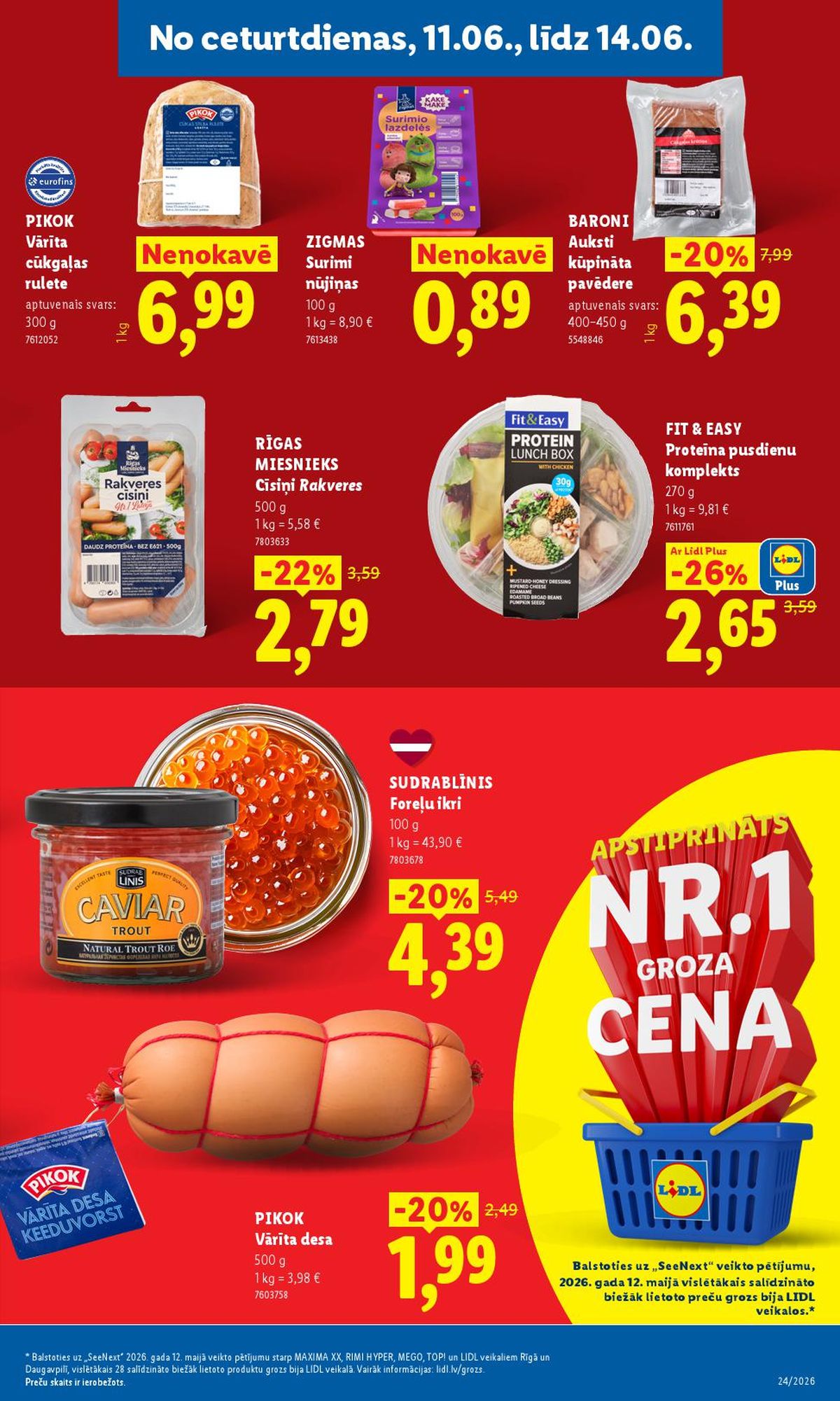 lidl - LIDL - Aktuālais akciju buklets (08.06.2026 - 14.06.2026) - page: 18