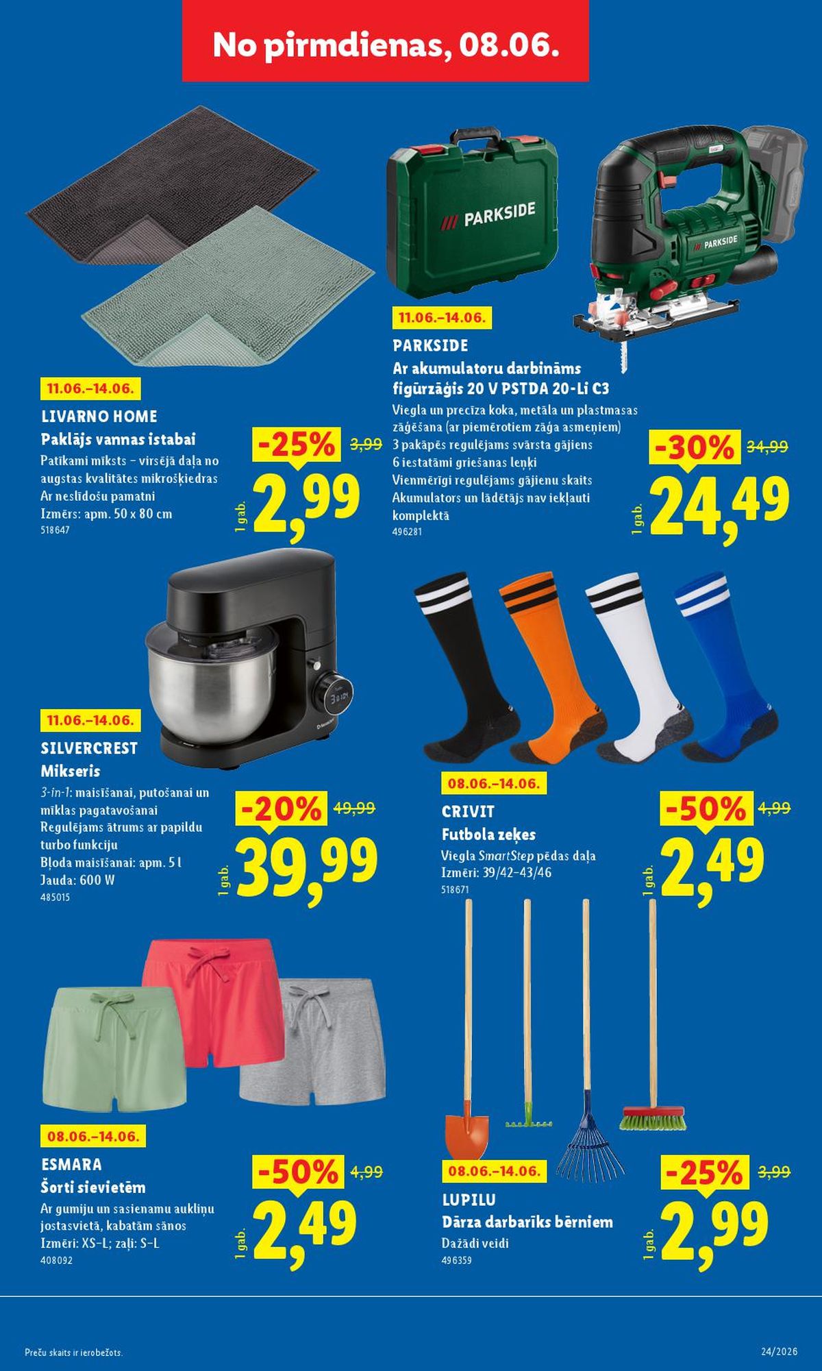 lidl - LIDL - Nepārtikas preču piedāvājums (08.06.2026 - 14.06.2026) - page: 2