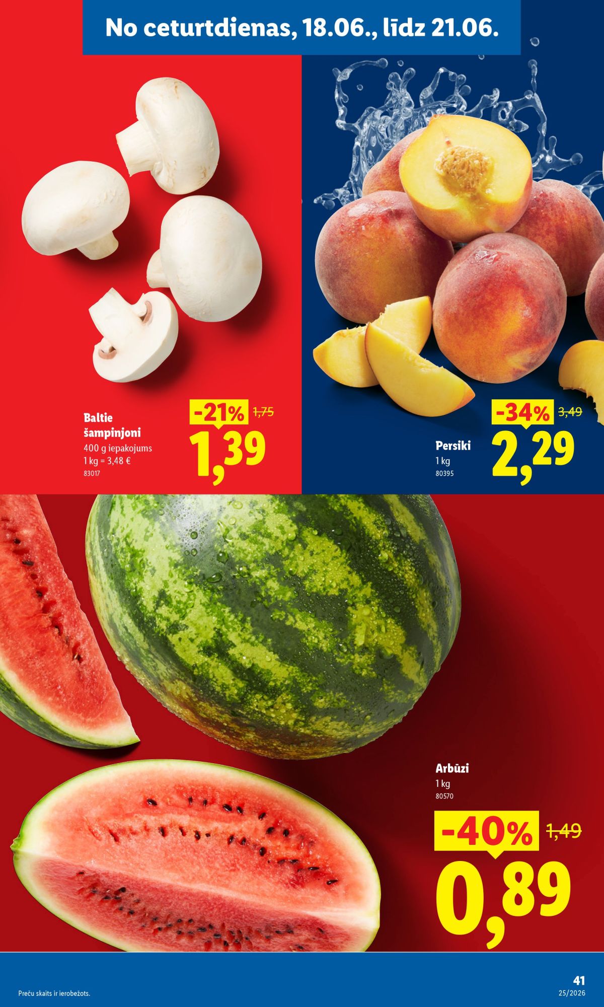 lidl - LIDL - Aktuālais akciju buklets (15.06.2026 - 21.06.2026) - page: 21