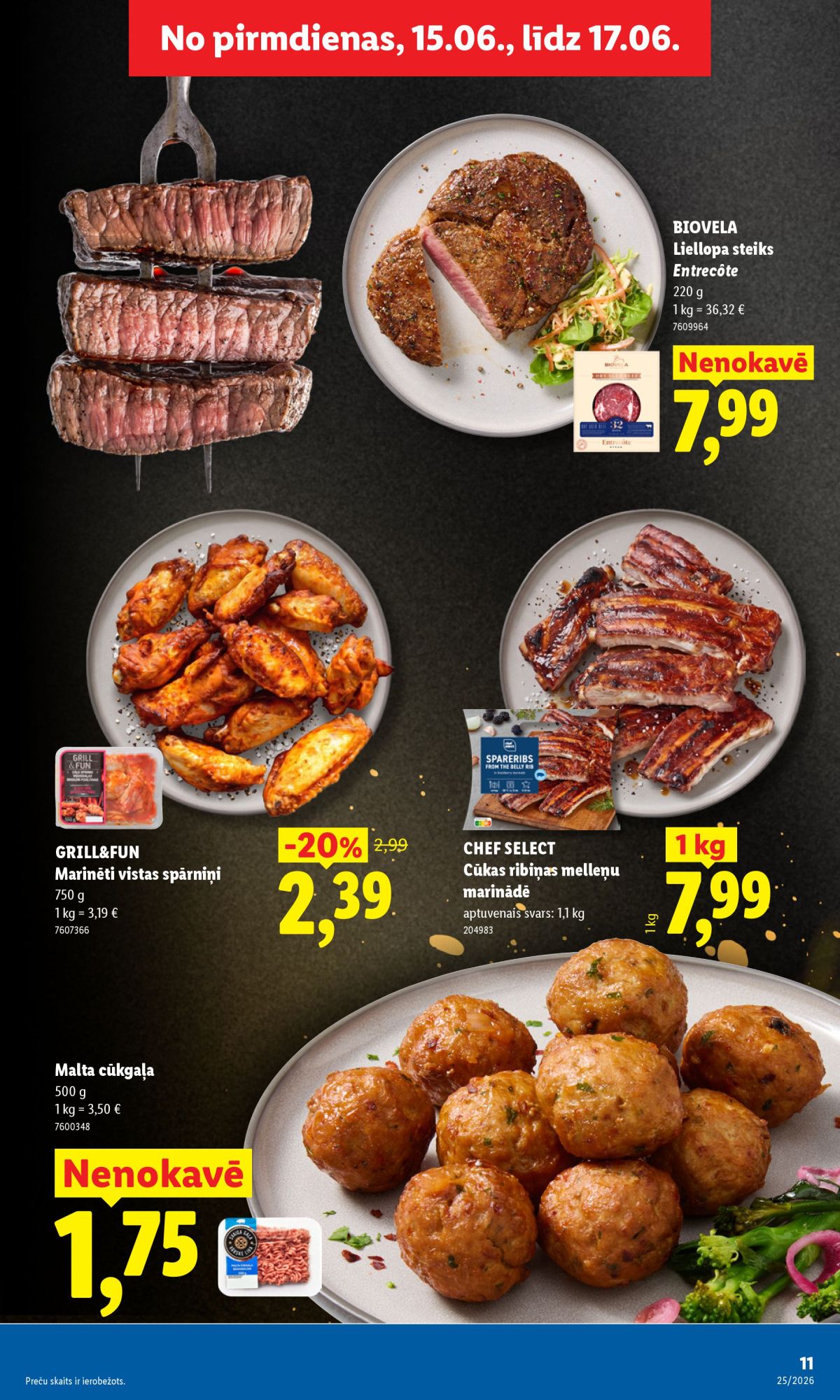 lidl - LIDL - Aktuālais akciju buklets (15.06.2026 - 21.06.2026) - page: 6