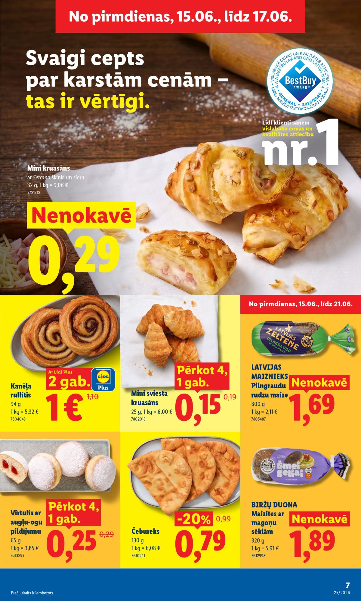 lidl - LIDL - Aktuālais akciju buklets (15.06.2026 - 21.06.2026) - page: 4