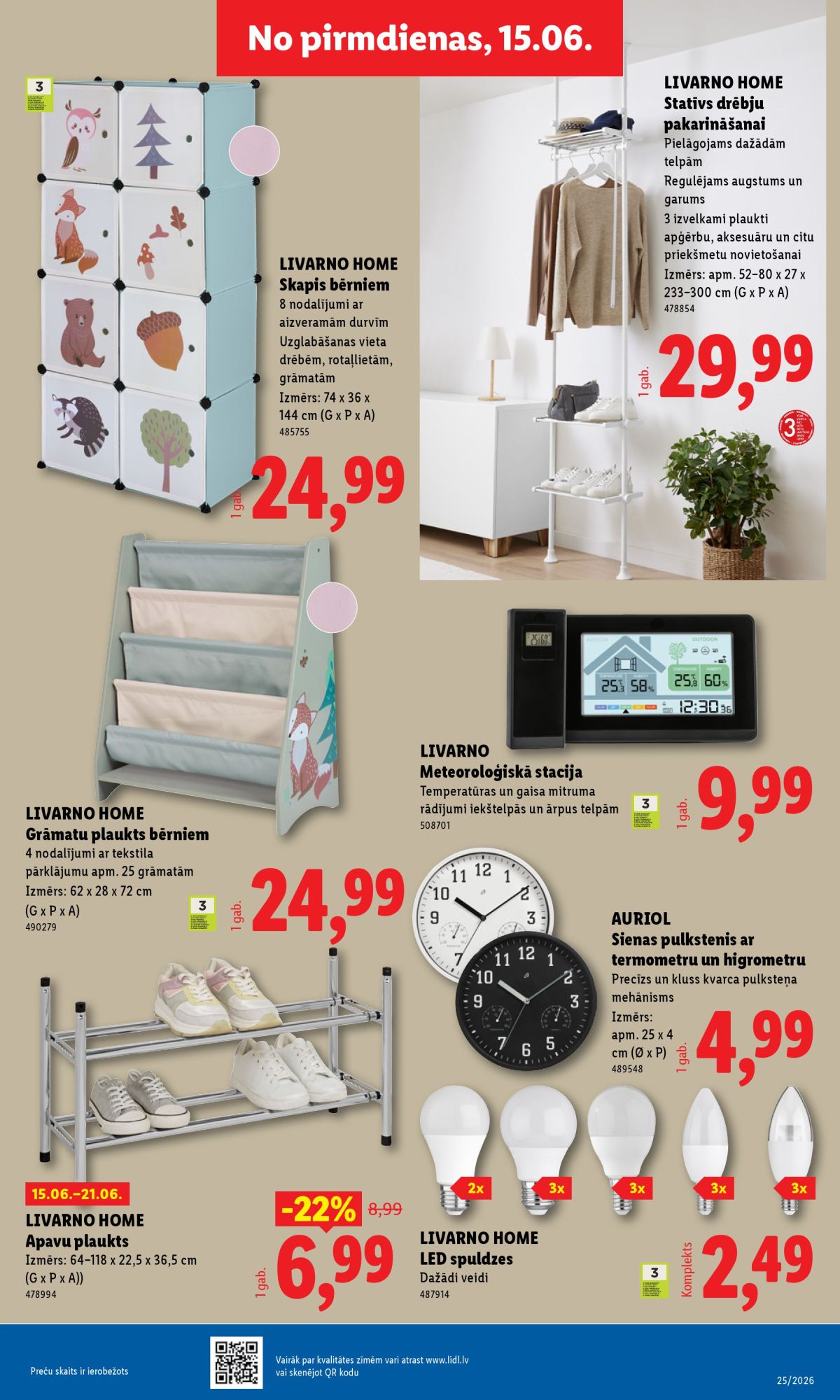 lidl - LIDL - Nepārtikas preču piedāvājums (15.06.2026 - 21.06.2026) - page: 6
