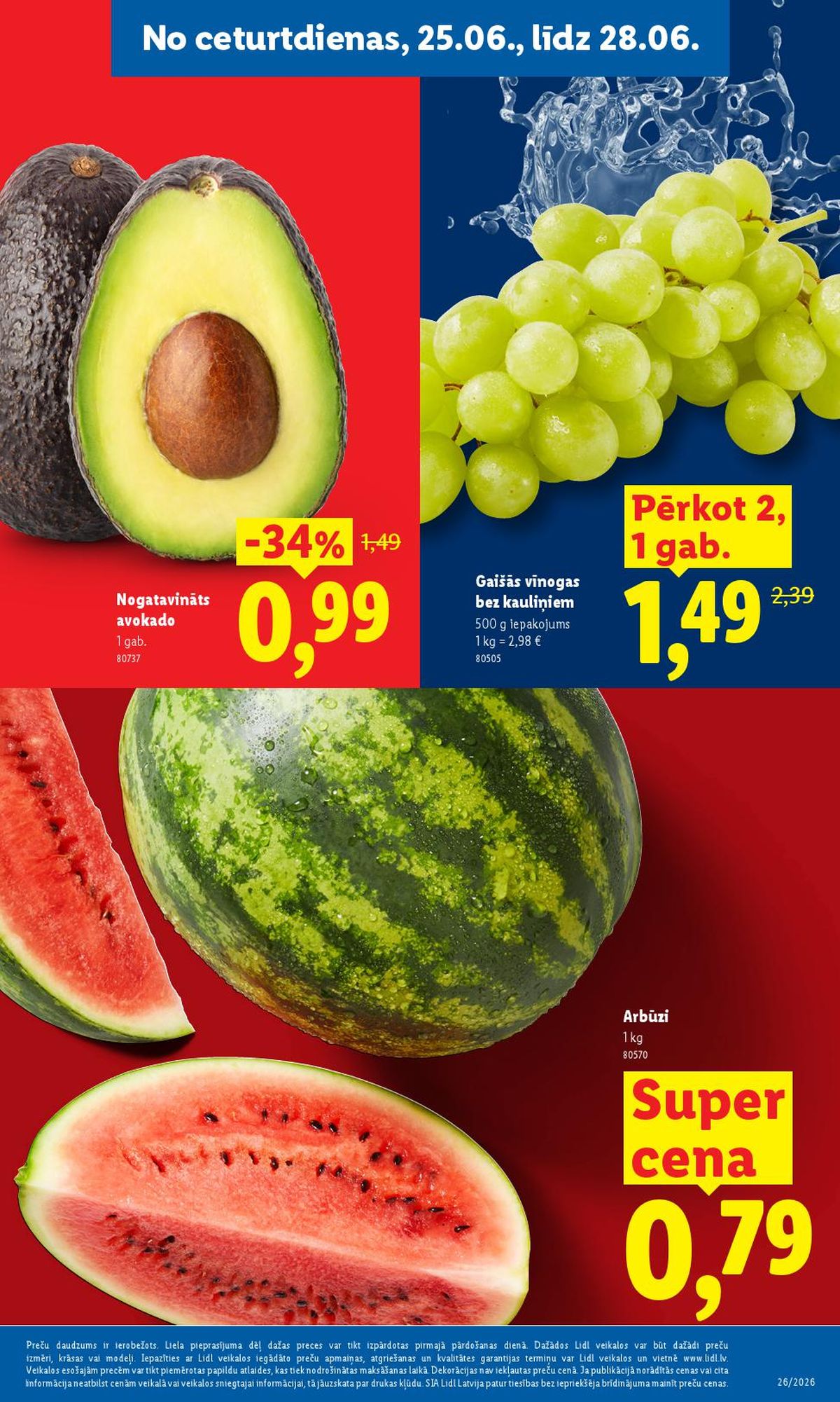 lidl - LIDL - Aktuālais akciju buklets (22.06.2026 - 28.06.2026) - page: 20
