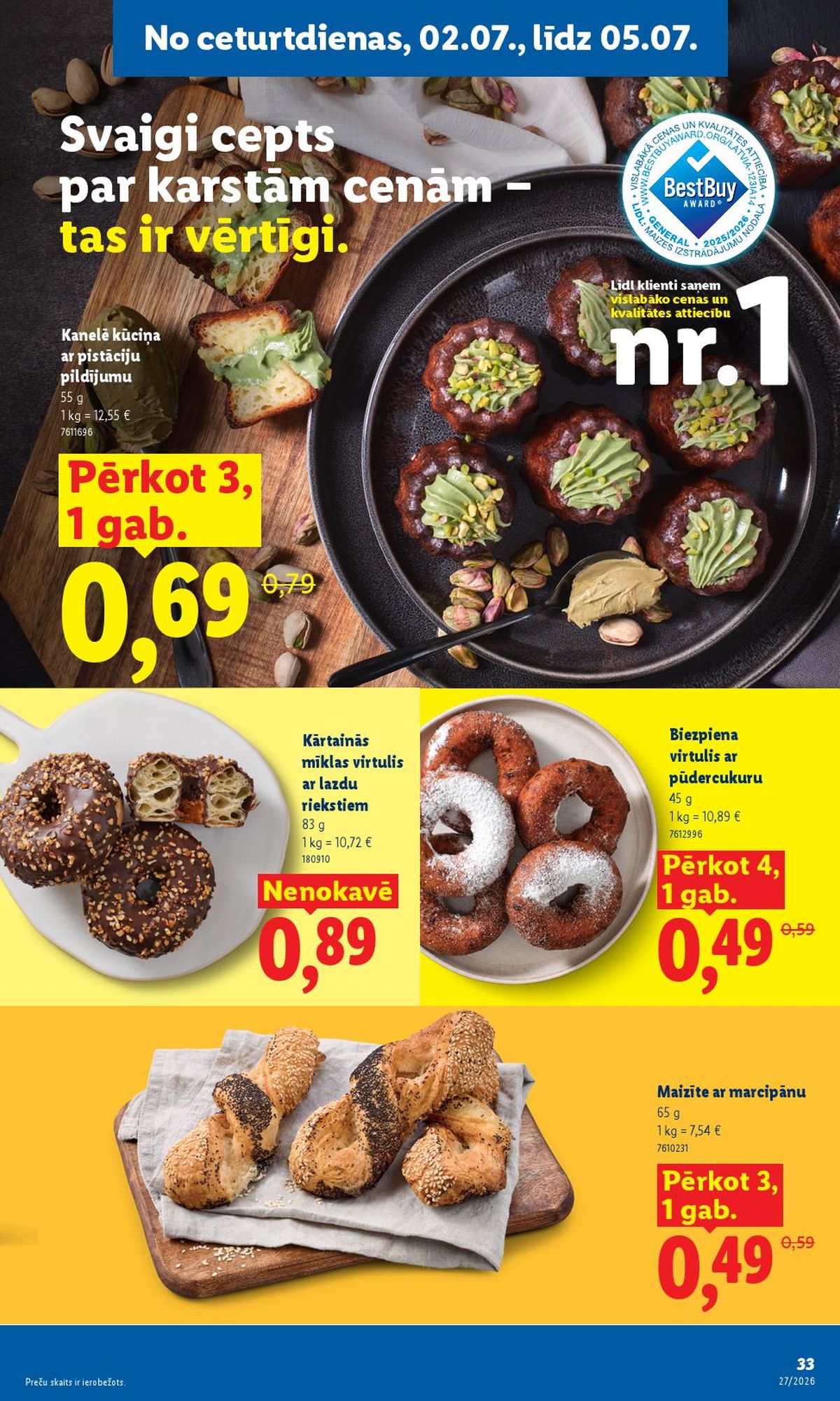 lidl - LIDL - Aktuālais akciju buklets (23.06.2026 - 05.07.2026) - page: 17