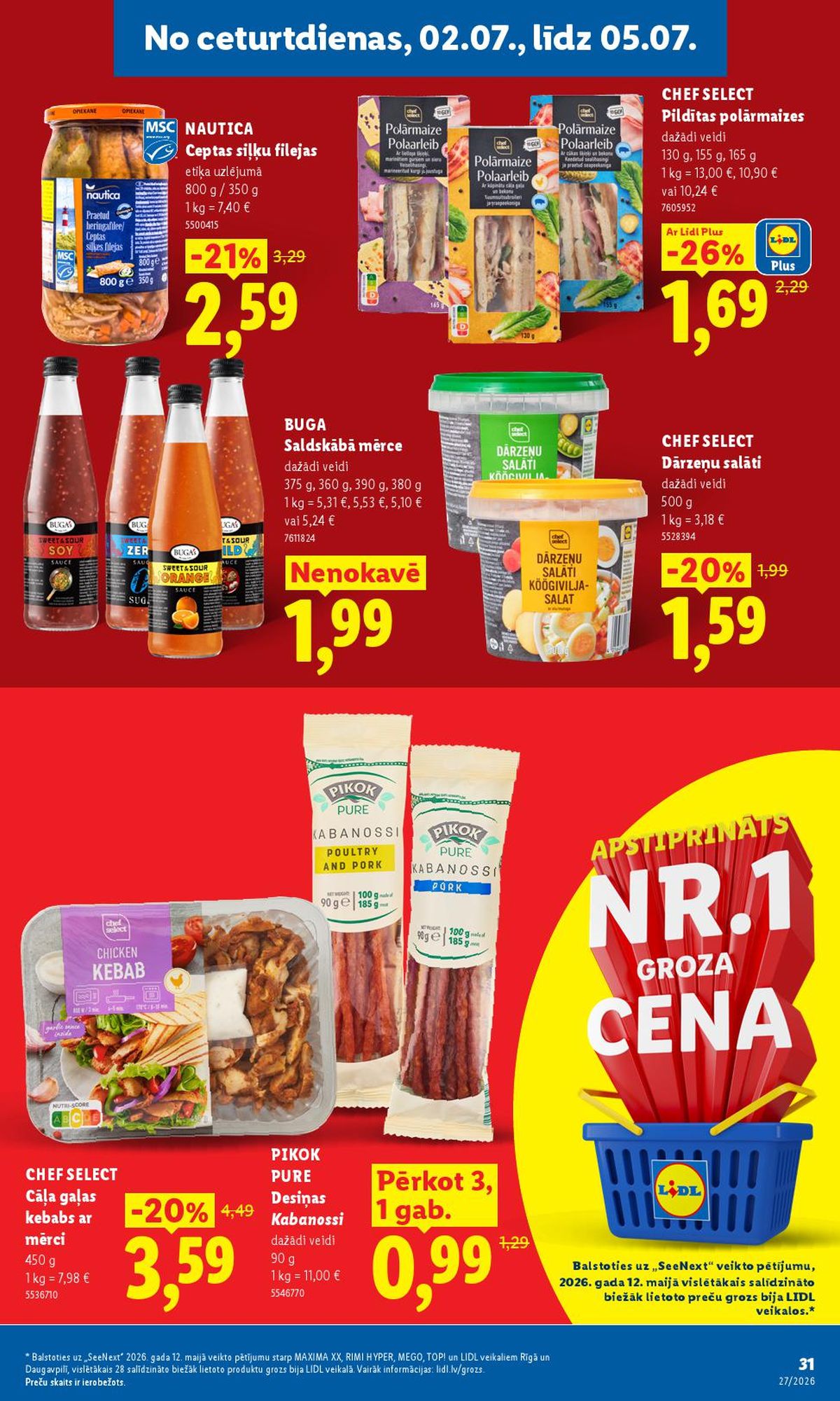 lidl - LIDL - Aktuālais akciju buklets (23.06.2026 - 05.07.2026) - page: 16