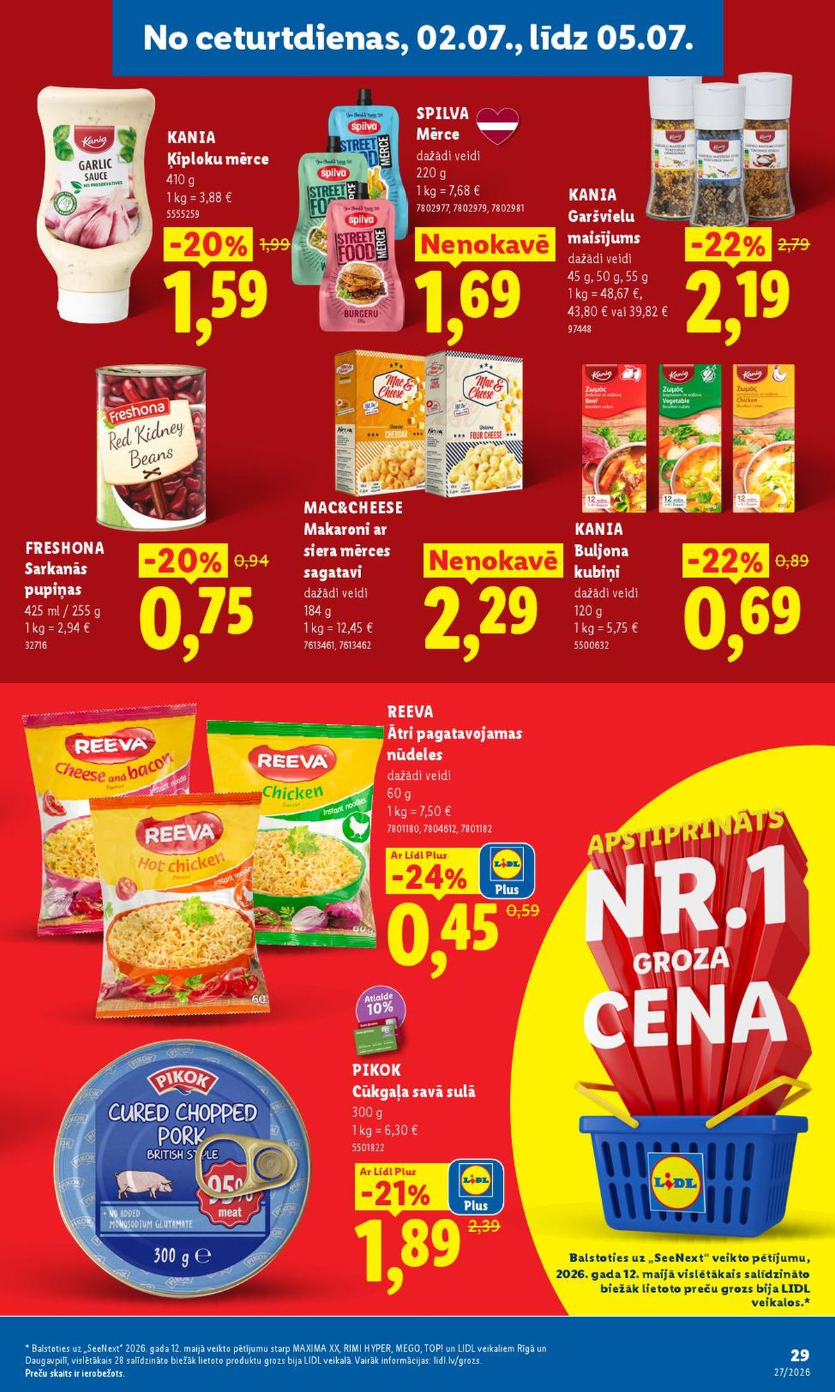 lidl - LIDL - Aktuālais akciju buklets (23.06.2026 - 05.07.2026) - page: 15