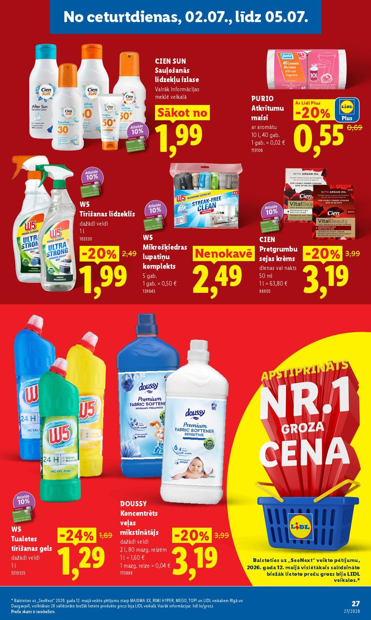 lidl - LIDL - Aktuālais akciju buklets (23.06.2026 - 05.07.2026) - page: 14