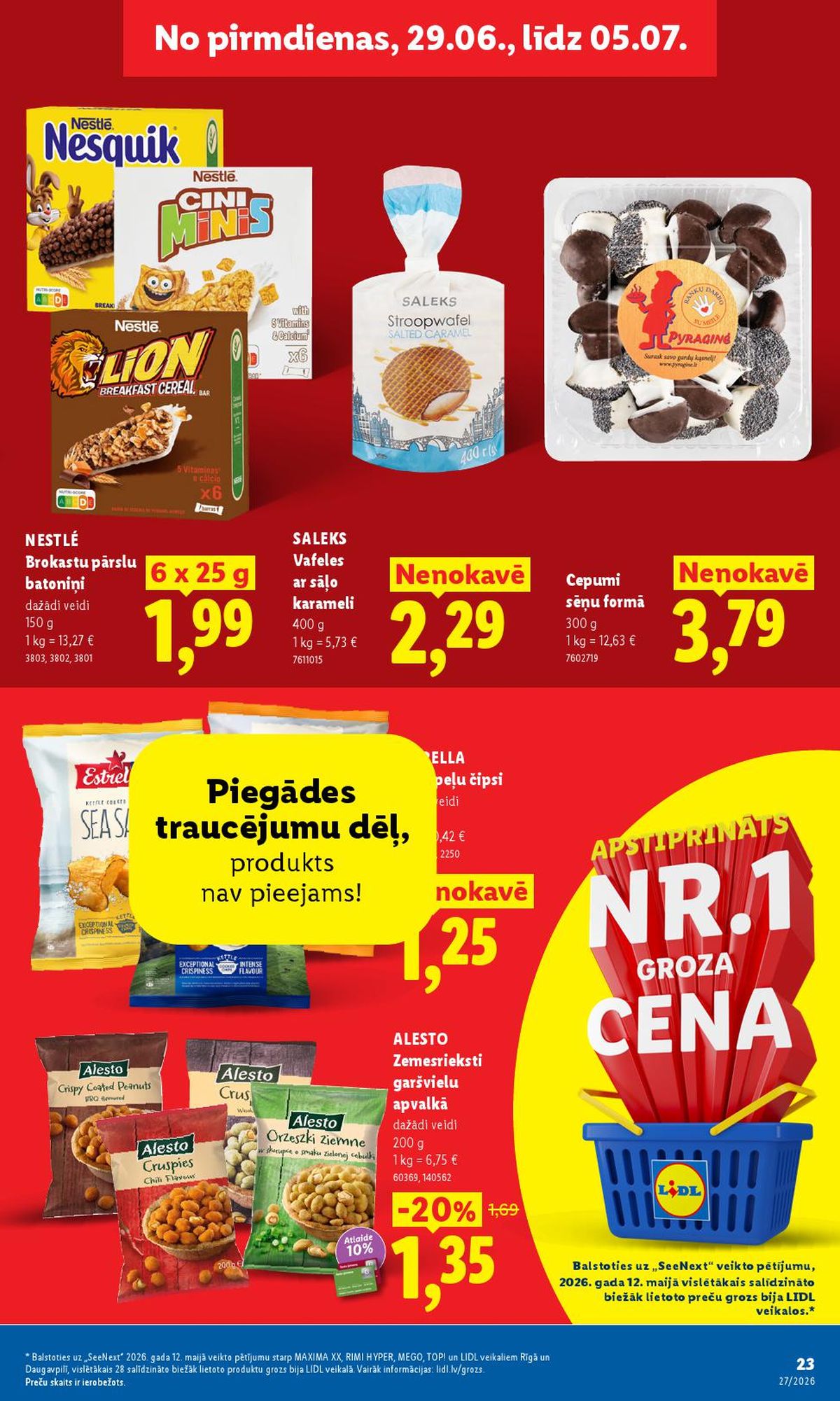 lidl - LIDL - Aktuālais akciju buklets (23.06.2026 - 05.07.2026) - page: 12