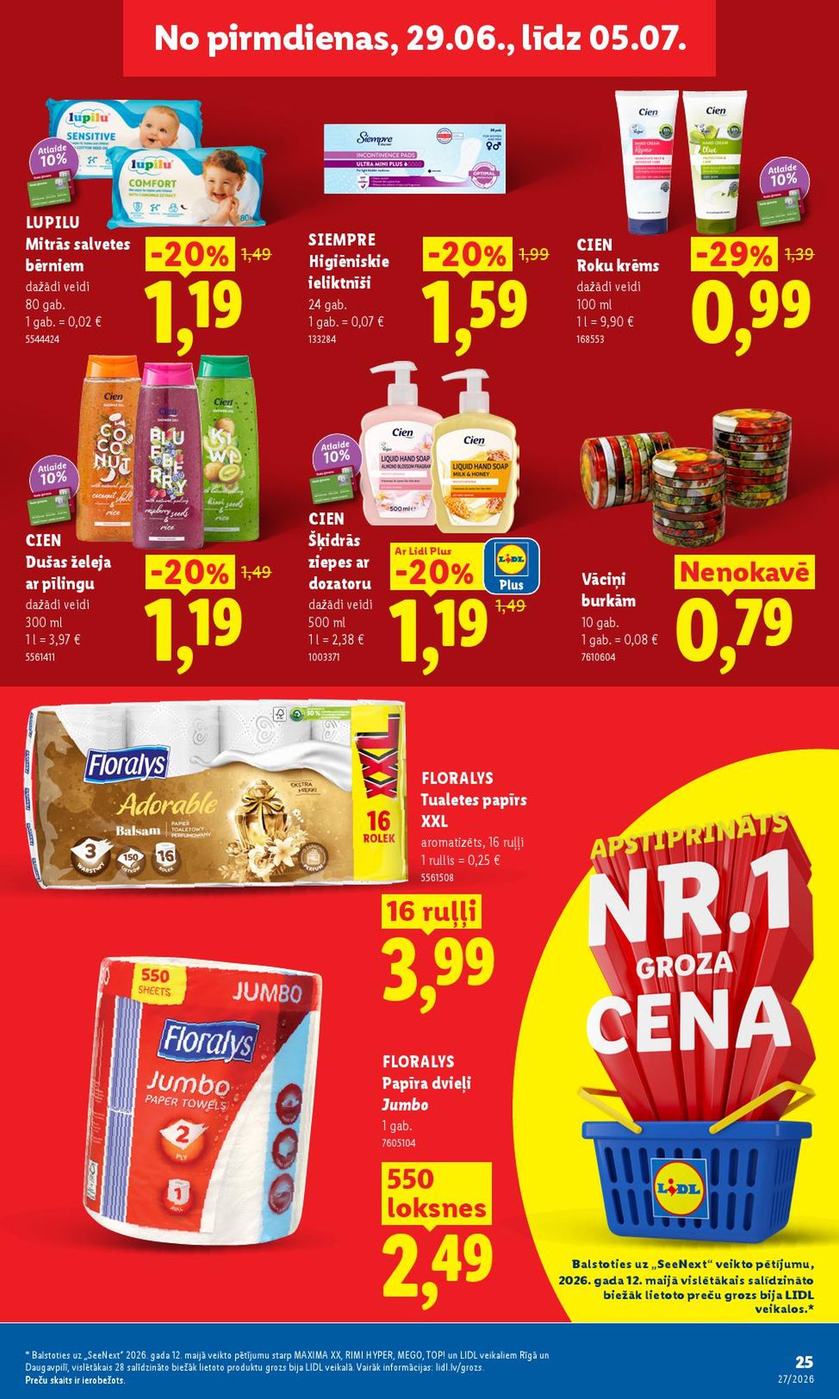 lidl - LIDL - Aktuālais akciju buklets (23.06.2026 - 05.07.2026) - page: 13