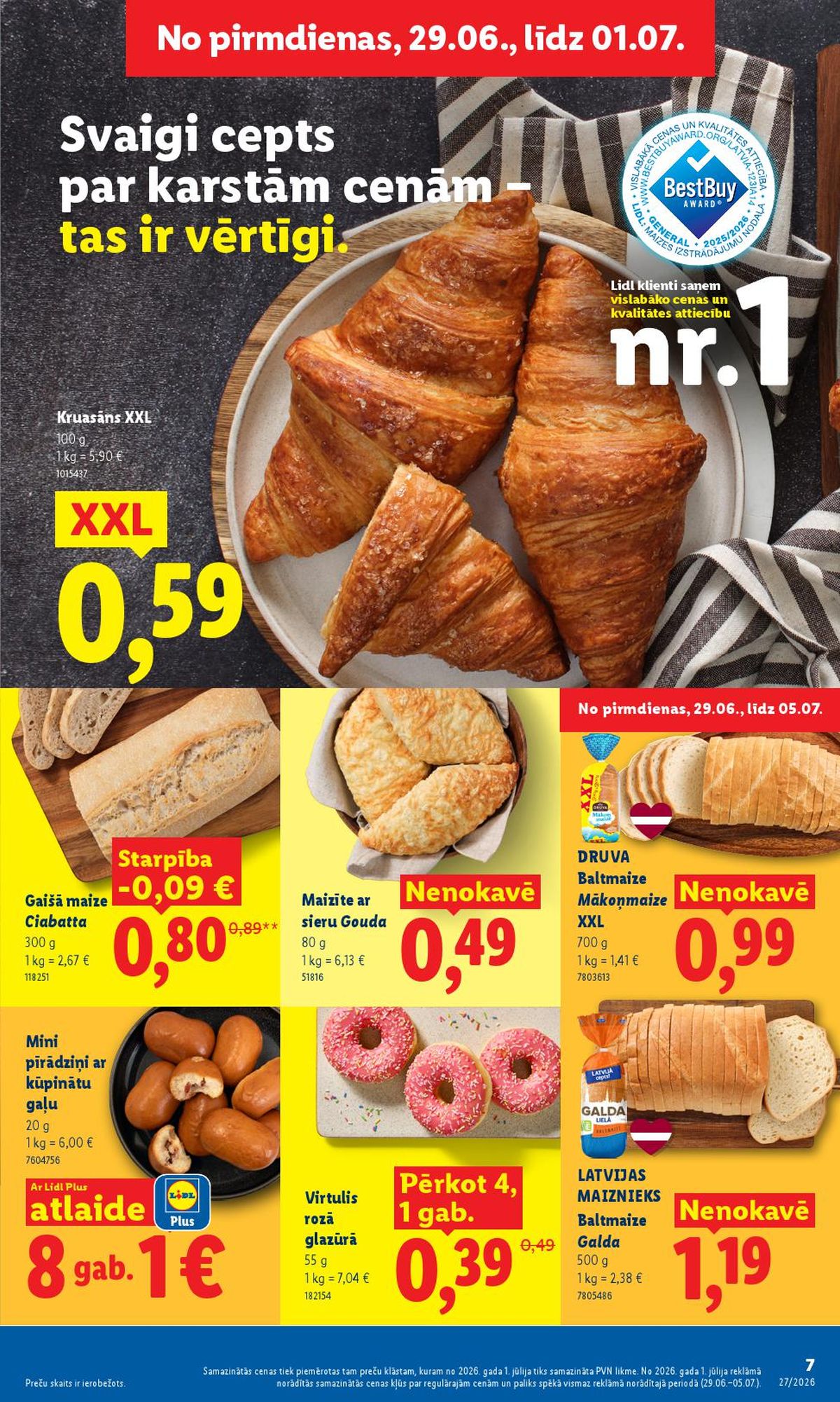lidl - LIDL - Aktuālais akciju buklets (23.06.2026 - 05.07.2026) - page: 4