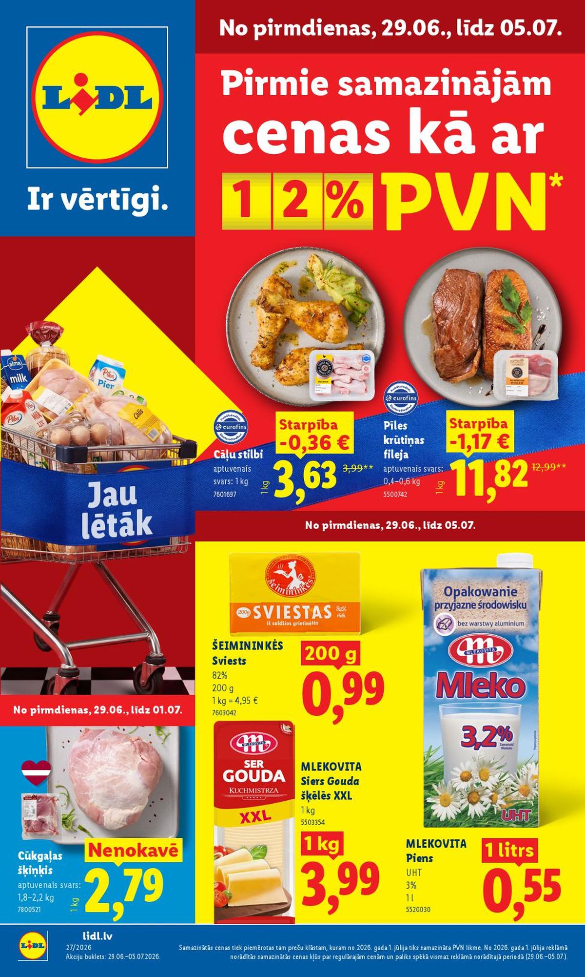 lidl - LIDL - Aktuālais akciju buklets (23.06.2026 - 05.07.2026)
