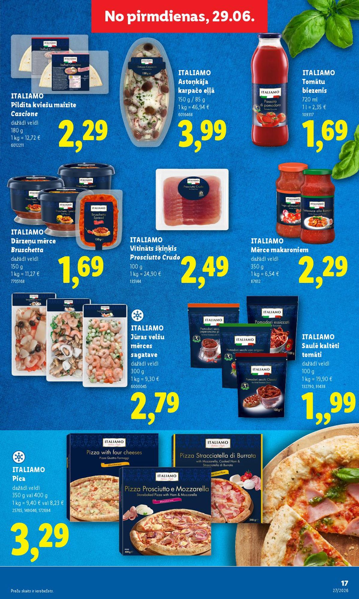 lidl - LIDL - Aktuālais akciju buklets (23.06.2026 - 05.07.2026) - page: 9