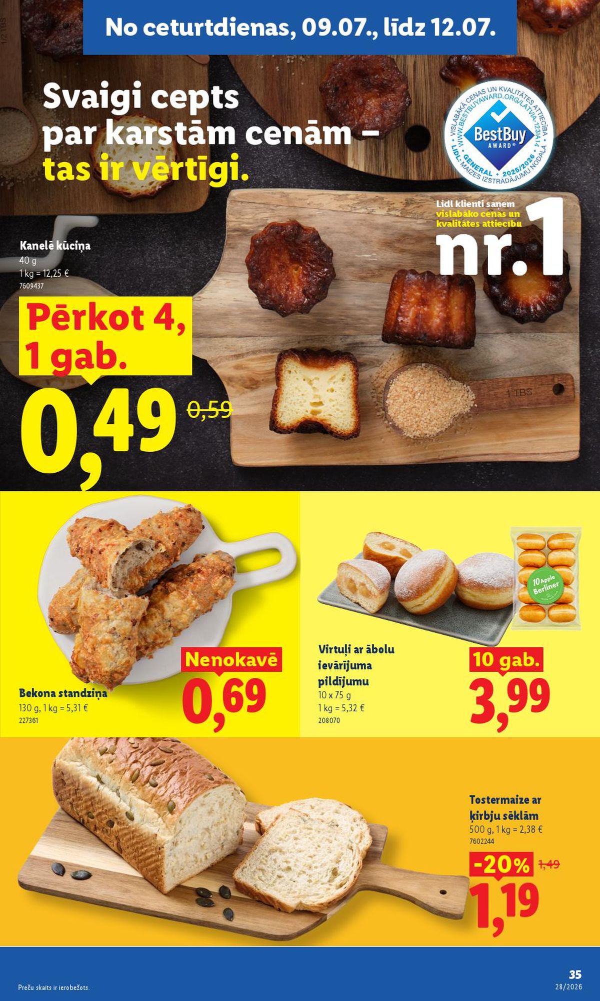 lidl - LIDL - Aktuālais akciju buklets (06.07.2026 - 12.07.2026) - page: 19