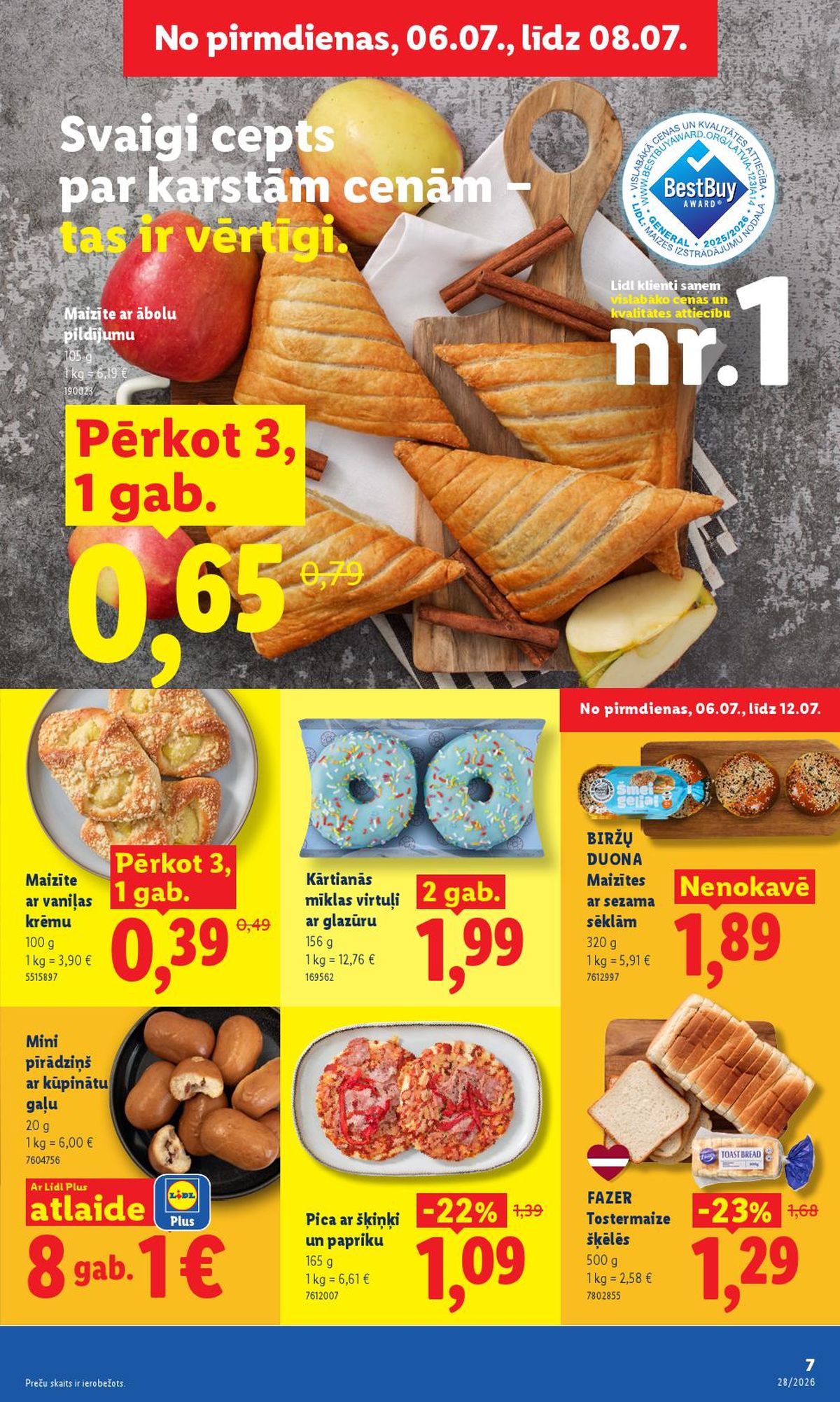 lidl - LIDL - Aktuālais akciju buklets (06.07.2026 - 12.07.2026) - page: 4